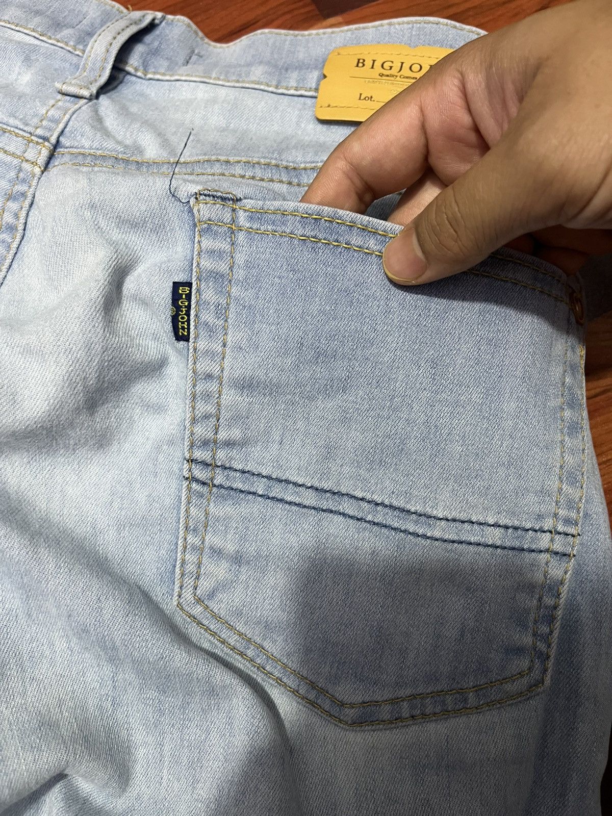 Big John Big John Japan Skinny Fit Light Wash Jeans W30 Size US 30 / EU 46 - 13 Thumbnail