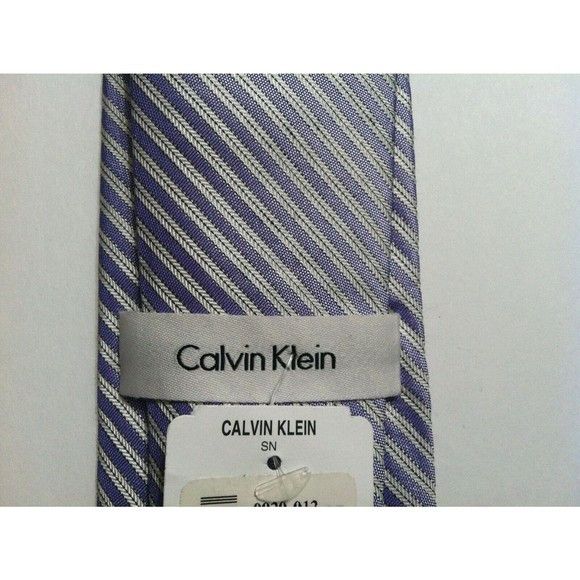 Calvin Klein CALVIN KLEIN MEN'S NEW 66%SILK 34%VISCOSE TIE WIDTH:2 7/8" Size ONE SIZE - 3 Thumbnail