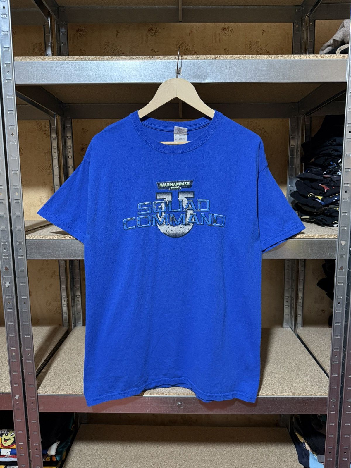 Playstation × The Game × Vintage Vintage 2007 Warhammer 40000: Squad Command Game T-Shirt Size US L / EU 52-54 / 3 - 1 Thumbnail