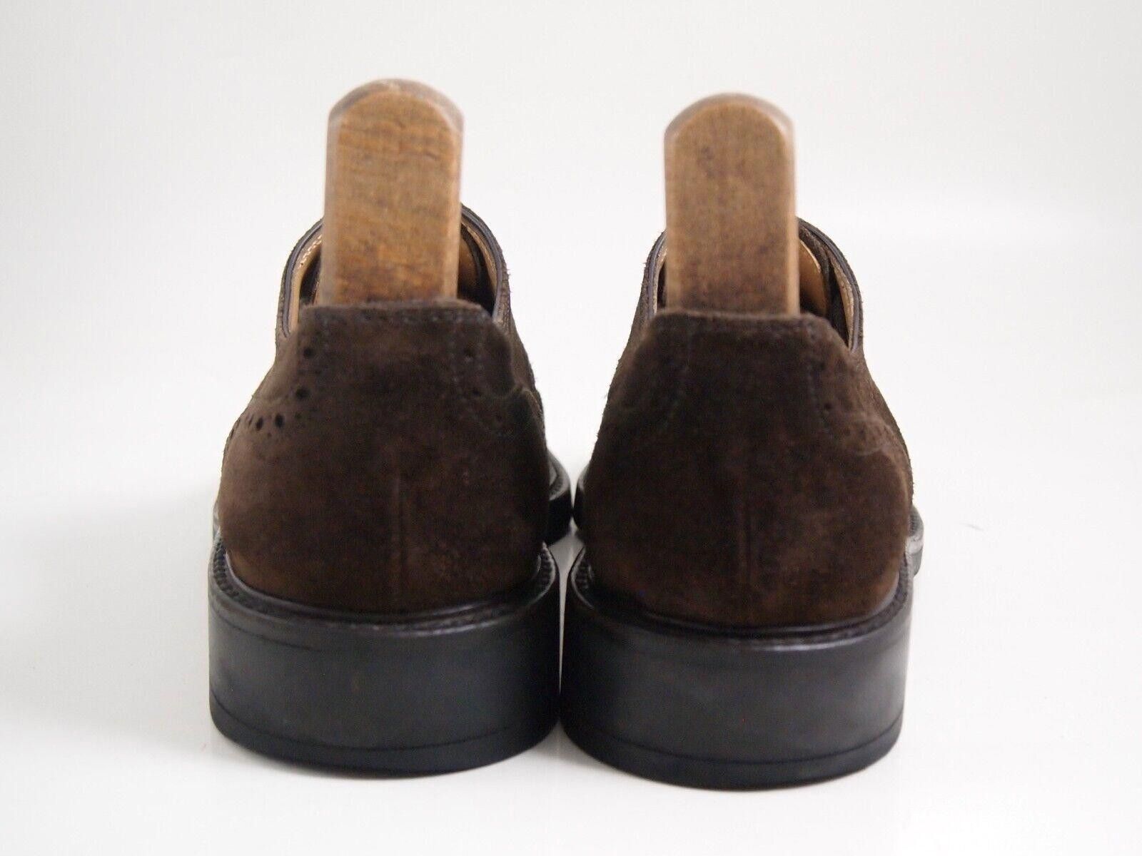 Tod's TOD's Wingtip Brogues Brown Suede Mens EU 42.5 US 9.5 $620 Size US 9.5 / EU 42-43 - 5 Thumbnail
