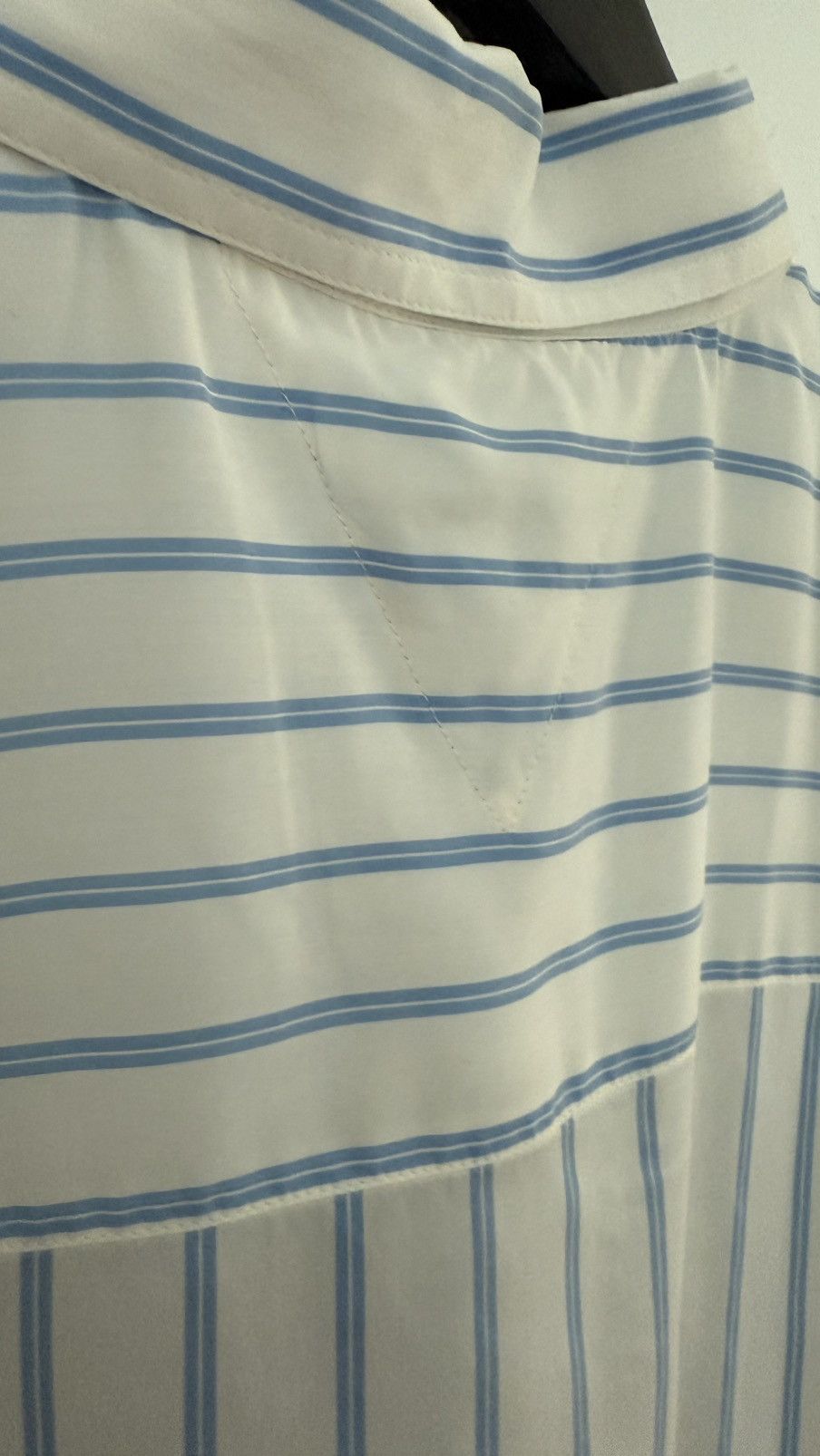 Bottega Veneta Bottega Veneta Silk Striped Short Sleeve Shirt Size US M / EU 48-50 / 2 - 11 Thumbnail