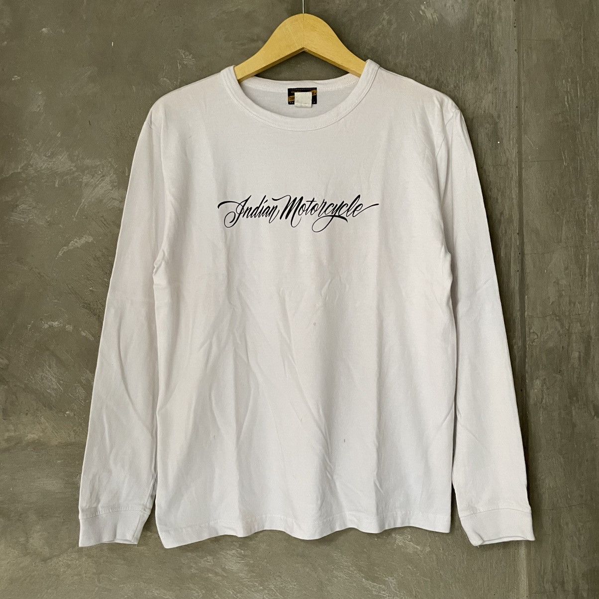 Indian Motorcycle × Japanese Brand × Toyo Enterprises Indian Motorcycle Hand Lettering Toyo Enterprise Long Sleeve Size US M / EU 48-50 / 2 - 1 Thumbnail