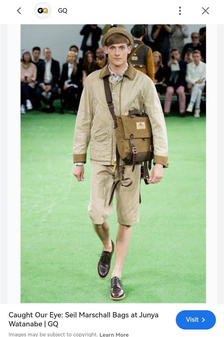 Comme des Garcons JUNYA WATANABE x COMME DES GARCON x SEIL MARSCHALL BACKPACK Size ONE SIZE - 1 Thumbnail