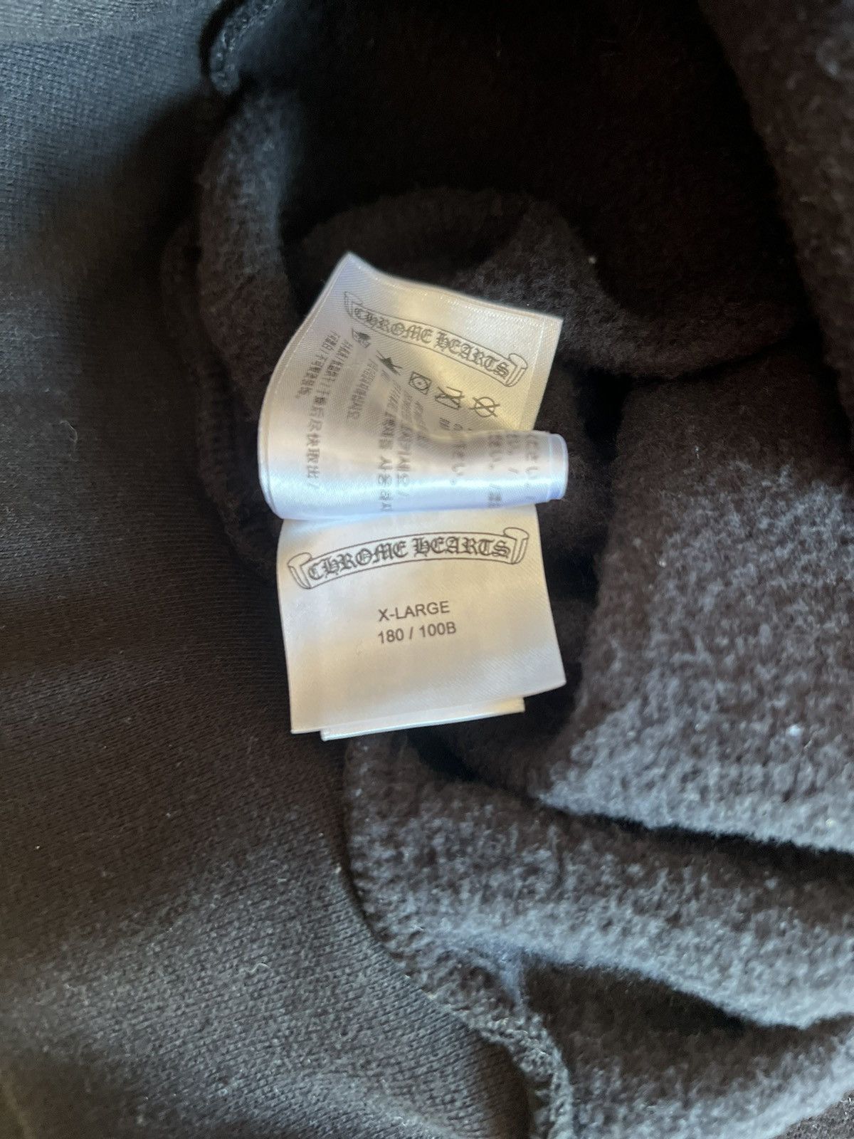 Chrome Hearts Chrome hearts vertical logo hoodie Size US XL / EU 56 / 4 - 6 Thumbnail