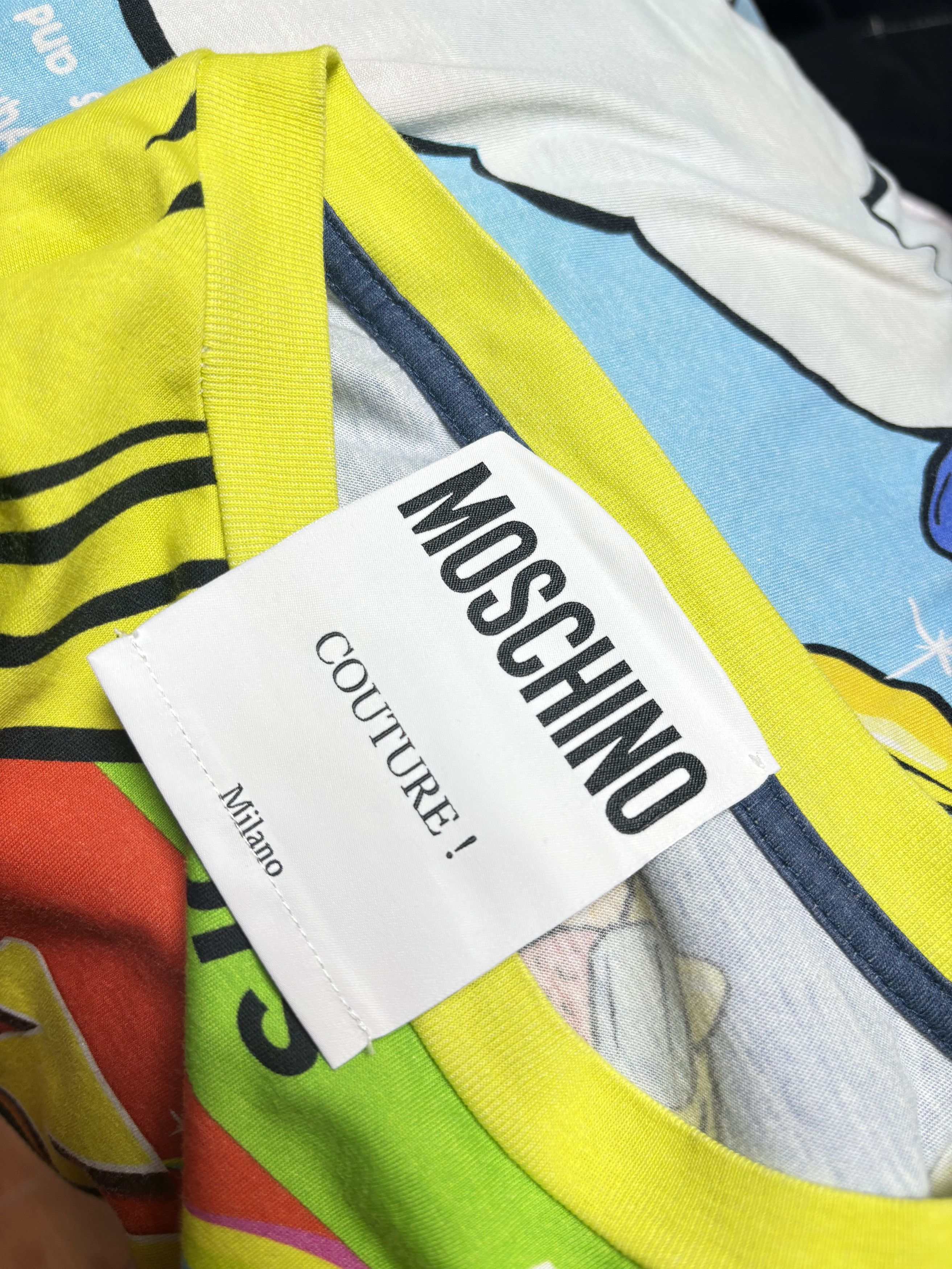 Boutique Moschino × Love Moschino × Moschino Moschino Couture 2018 Oversized “Crazy Fruits” T-Shirt/Dress Size ONE SIZE - 4 Thumbnail