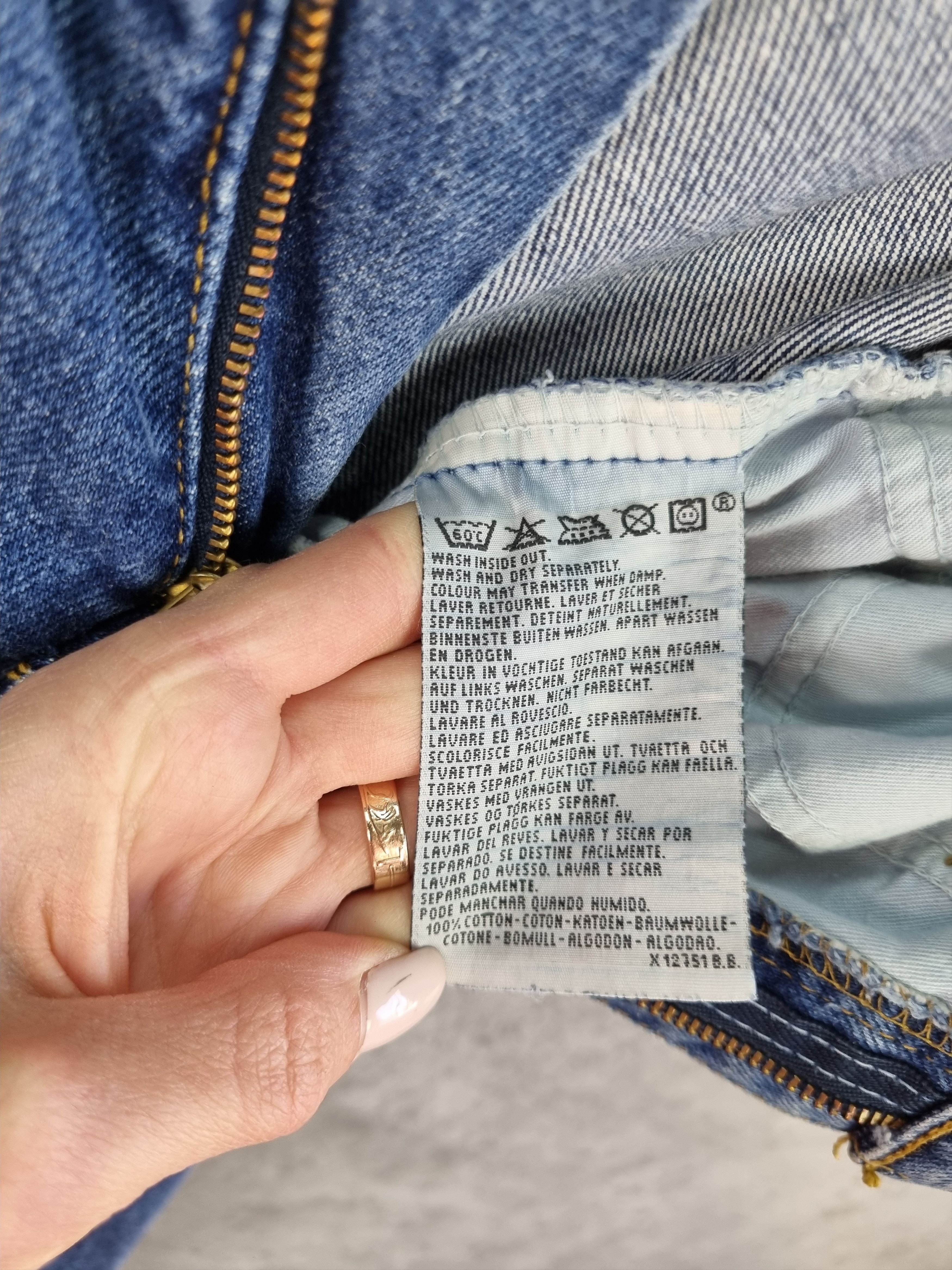 Levi's × Levi's Vintage Clothing × Vintage 95s Levi's Raw Denim Gorgeous Denim Jeans made in UK Size US 30 / EU 46 - 10 Thumbnail