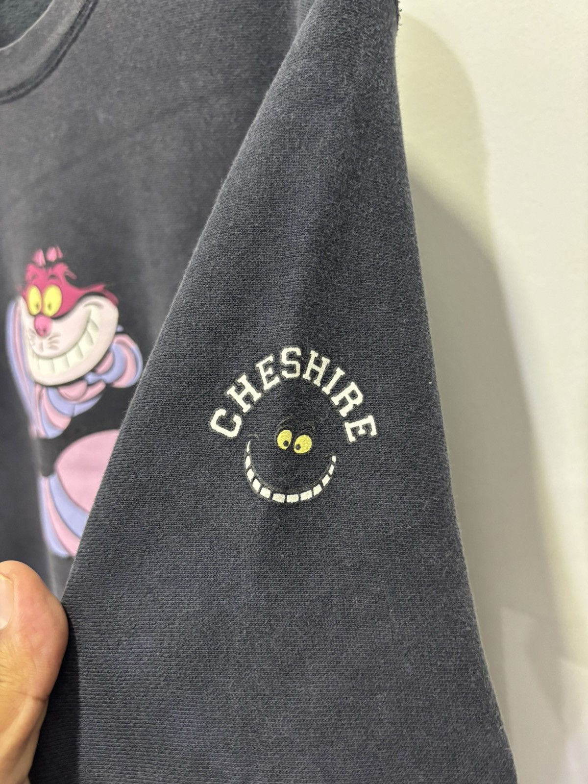 Disney Vintage Disney Chesire Cat Alice In Wonderland Sweatshirt Size US L / EU 52-54 / 3 - 3 Thumbnail