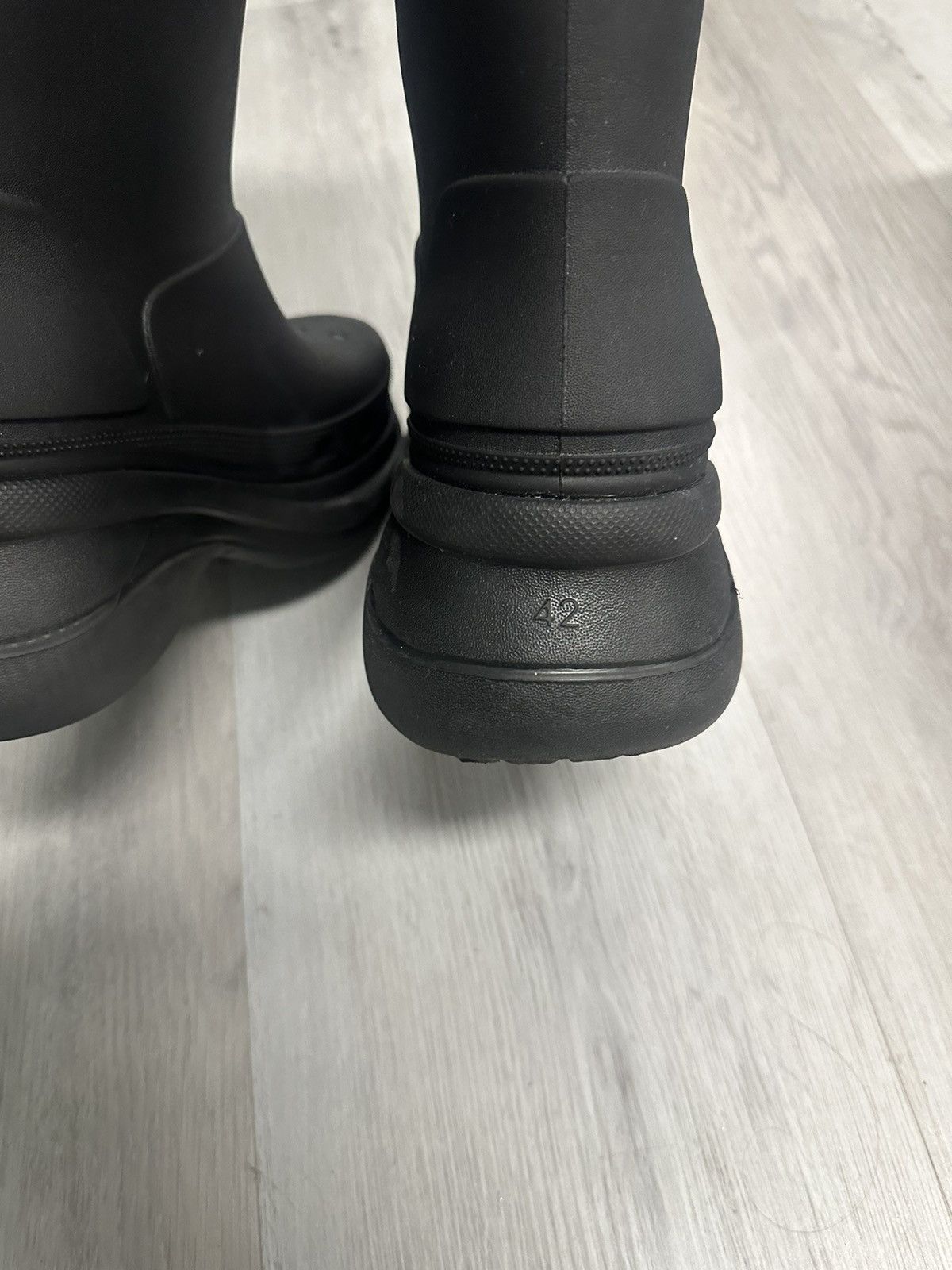 Balenciaga Balenciaga x Croc Boots (Black) Size US 9 / EU 42 - 9 Thumbnail