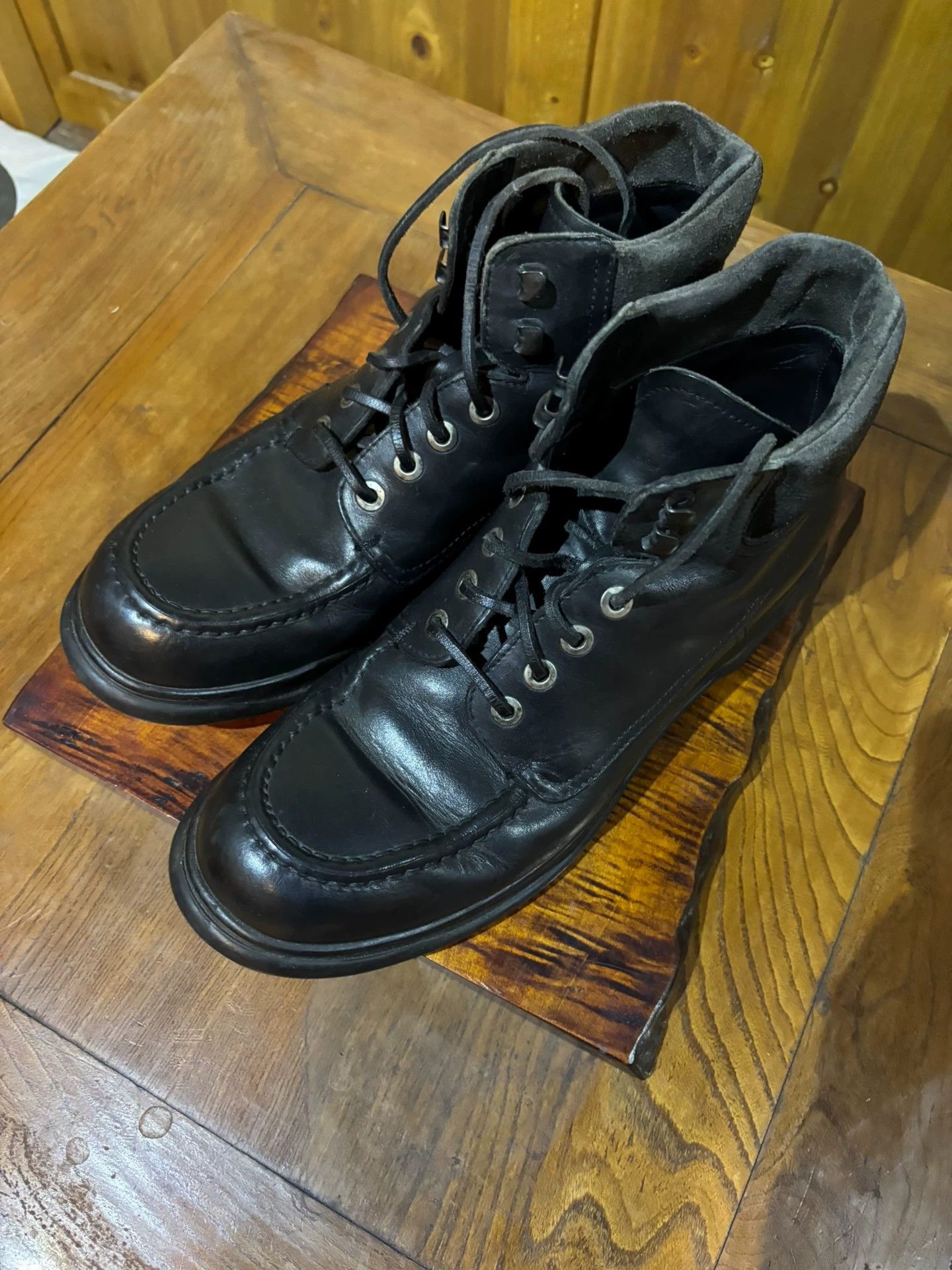 Prada Prada Archive Red Line Round Toe 90% New US9 Size US 9 / EU 42 - 5 Thumbnail