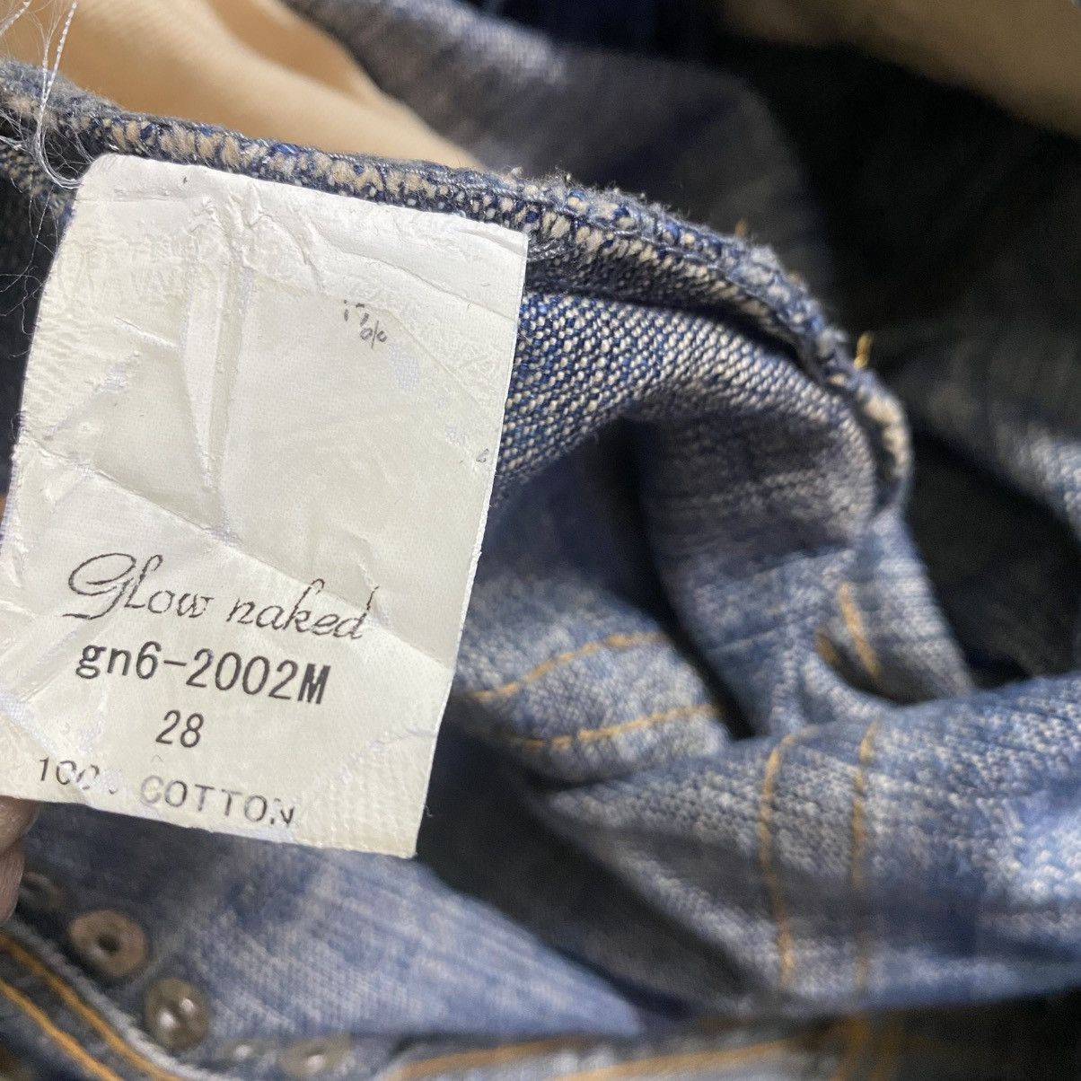 Vintage GLOW NAKED Studded Embellish Denim Skinny Jeans Size US 30 / EU 46 - 19 Thumbnail