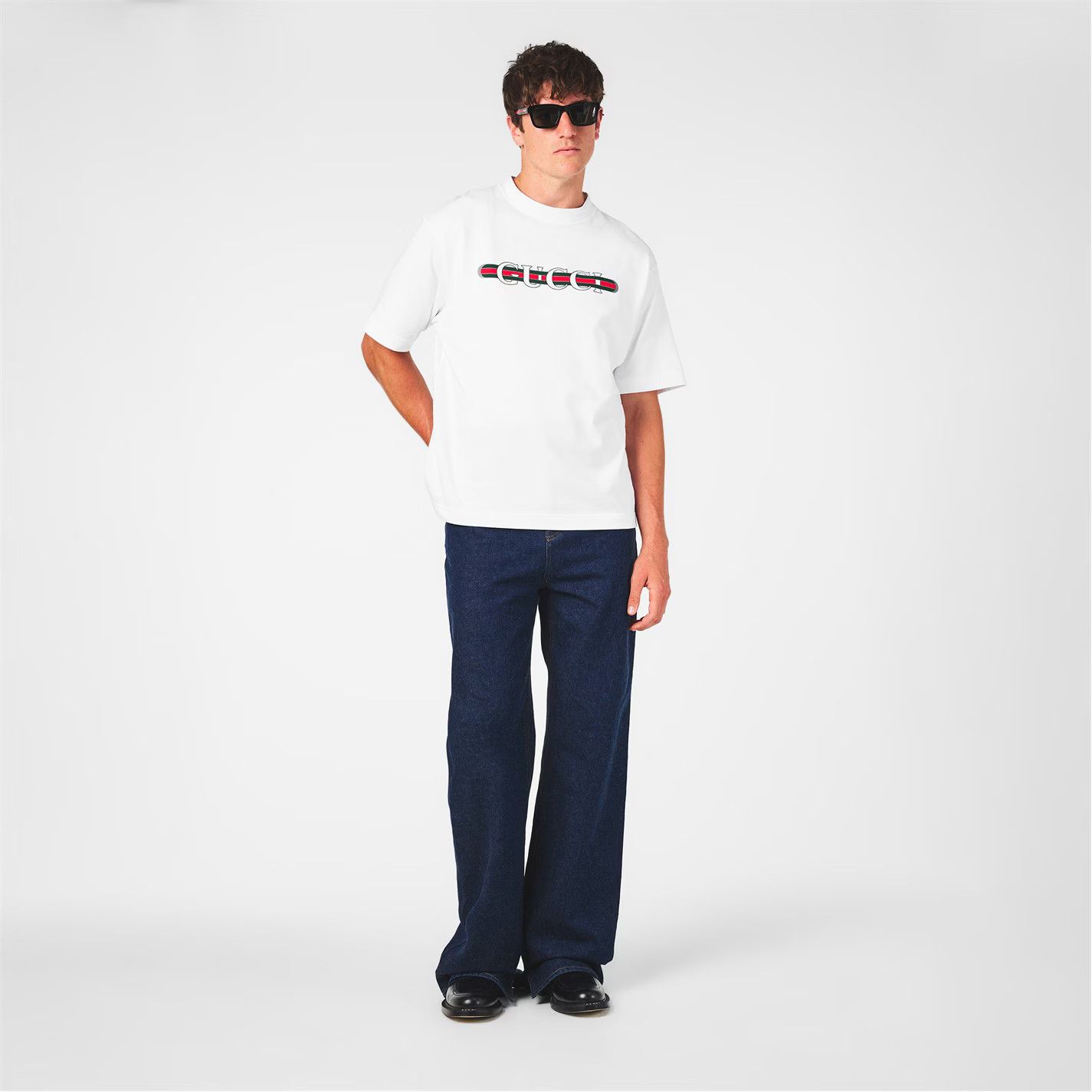 Gucci o1g2r1mq0426 Baggy Jeans in Blue Size US 34 / EU 50 - 5 Thumbnail