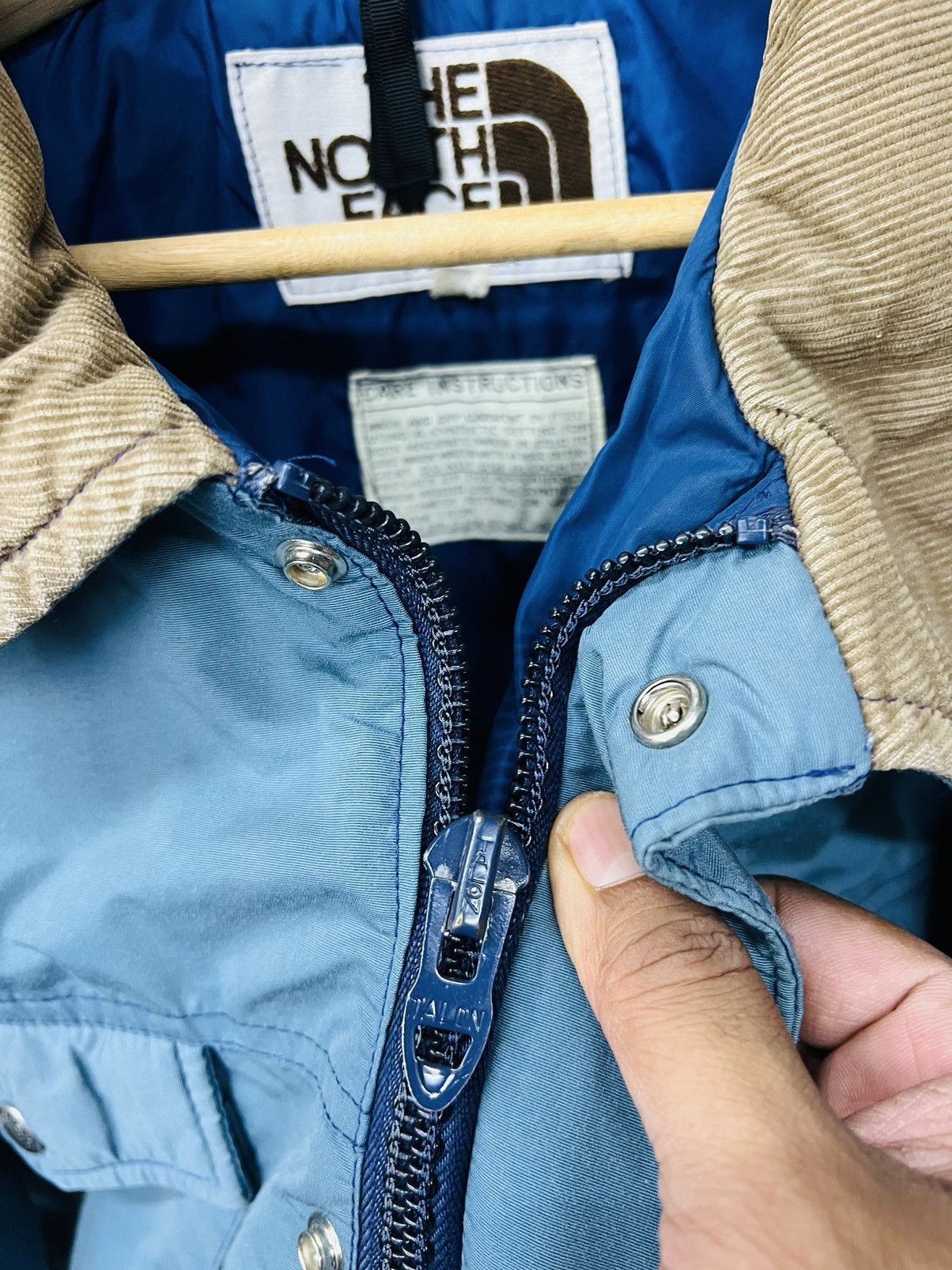 The North Face × Vintage Vintage The North Face Down Trucker Expedition Jacket Size US L / EU 52-54 / 3 - 14 Thumbnail