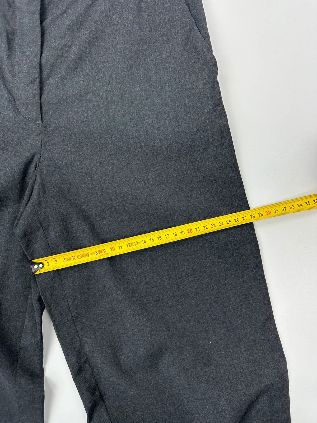 Prada Prada Milano SS2023 Raf Simons Wool Wide Legs Dress Pants Size 26" / US 2 / IT 38 - 15 Thumbnail