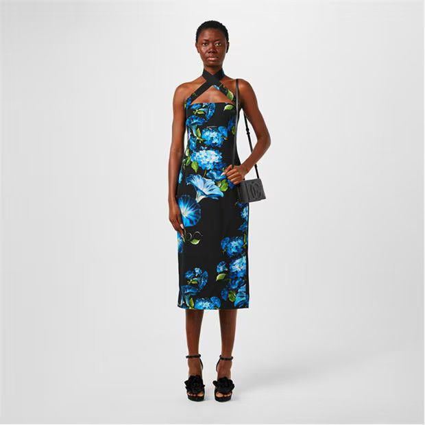 Dolce & Gabbana o1g2r1mq1024 Midi Dresses in Multicolor Size S / US 4 / IT 40 - 3 Thumbnail