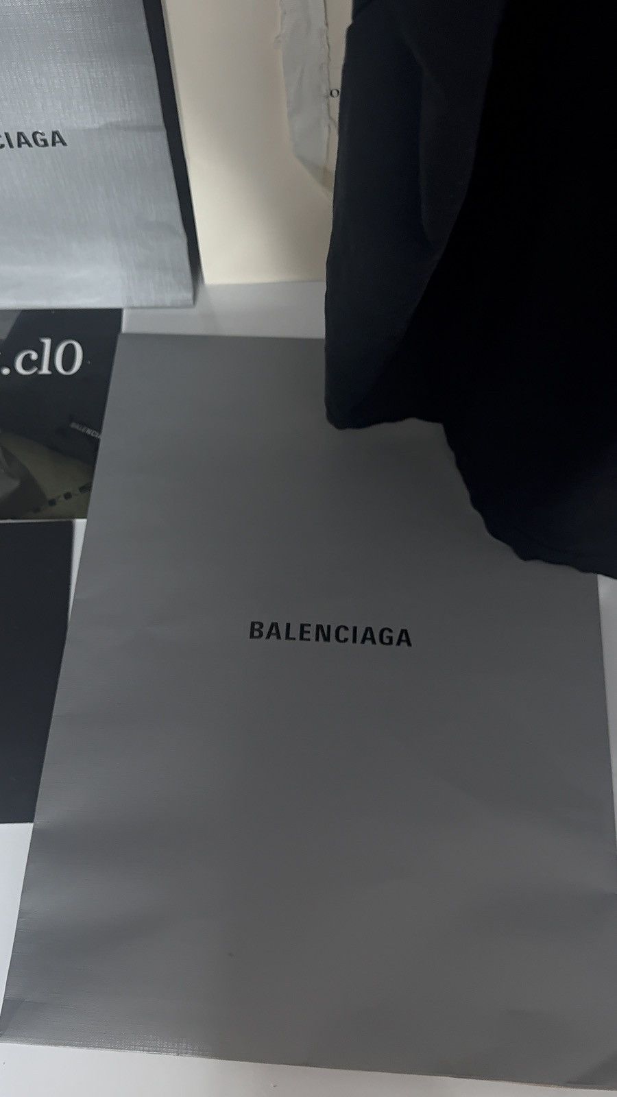 Balenciaga ✅ Balenciaga FRE STYLING TIPS Distressed Black T-Shirt S Size US S / EU 44-46 / 1 - 9 Thumbnail