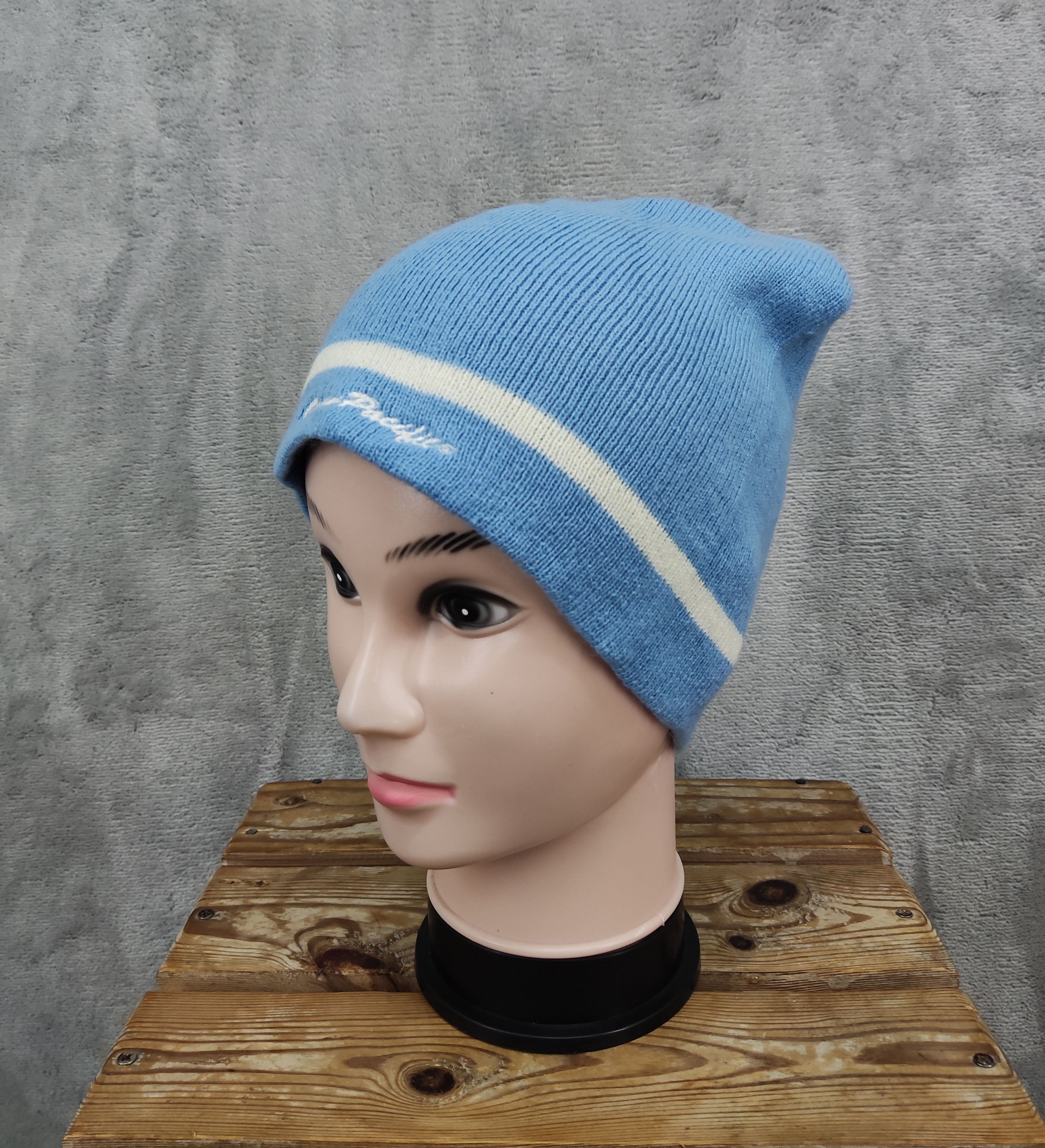 Ocean Pacific Vintage Ocean Pacific Blue Surf Beanie Hat Size ONE SIZE - 3 Thumbnail