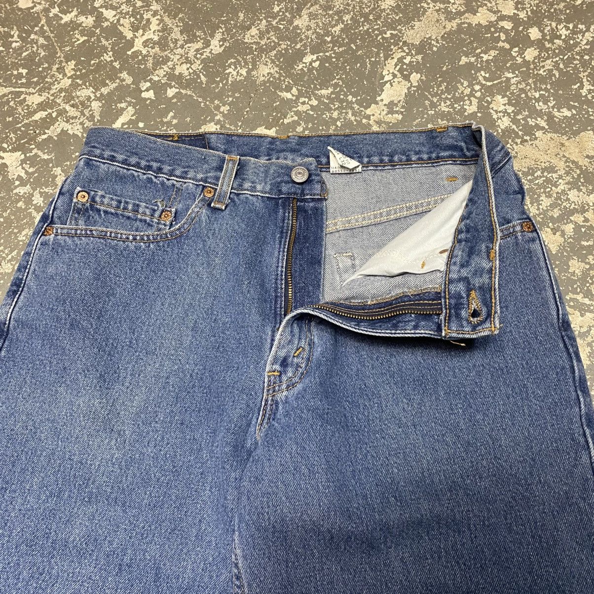 Levi's × Vintage Vintage Levi’s 550 Relaxed Fit Blue Denim Jeans USA 90s Size US 31 - 7 Thumbnail