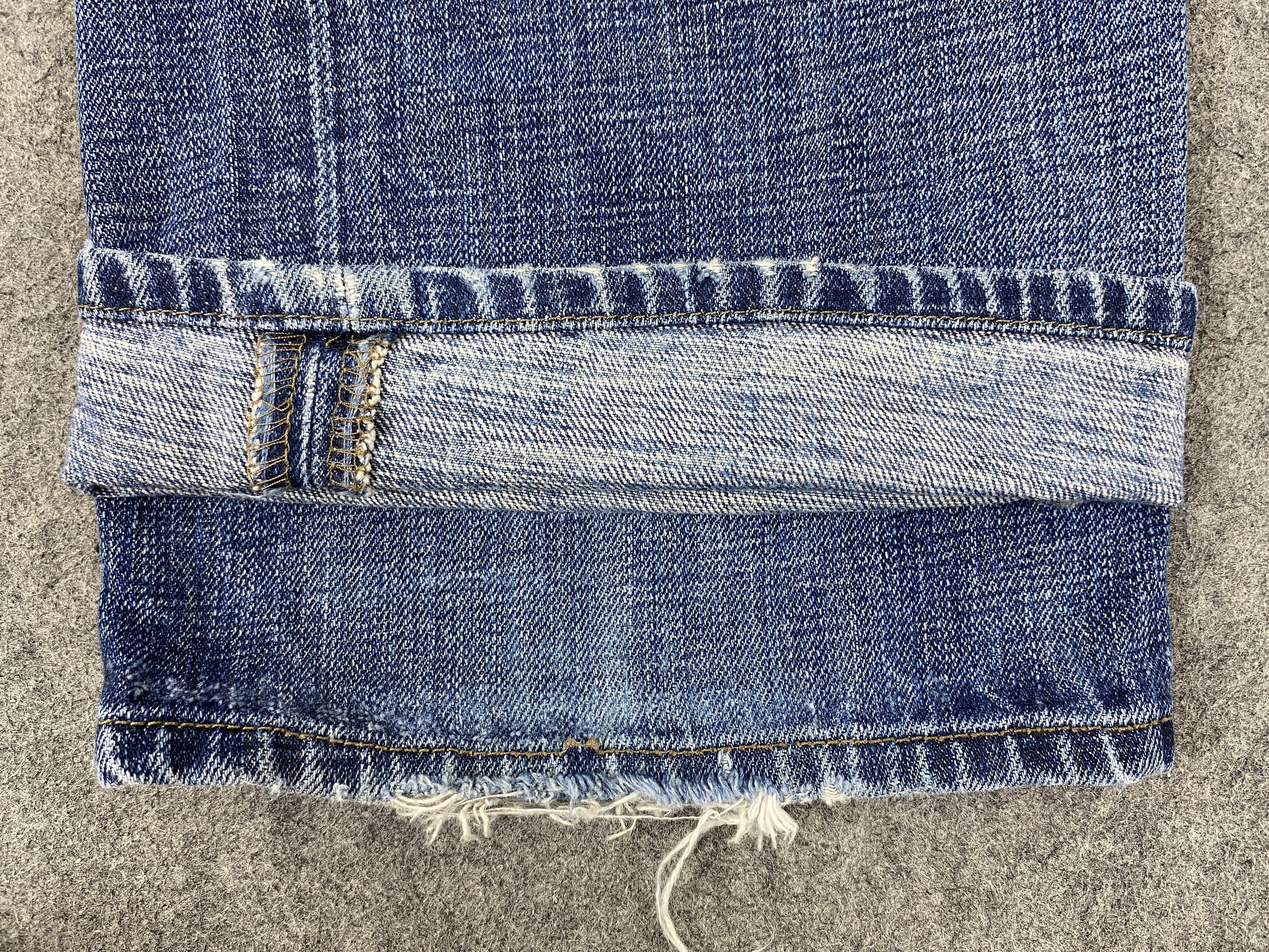 Levi's Distressed Blue Vintage Levi's 501 Jeans 37x30 Denim -JN2429 Size US 37 - 13 Thumbnail