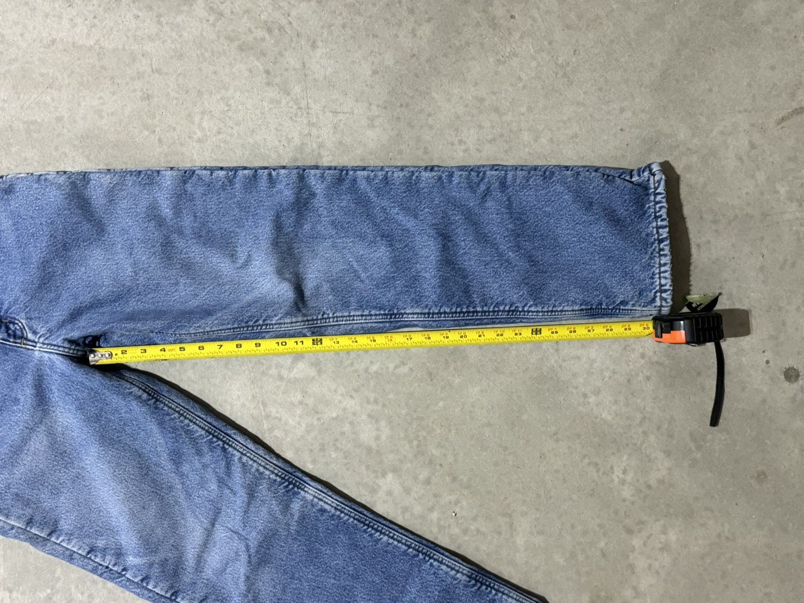 Carhartt × Vintage Carhartt Flannel Denim Jeans 30x31 Size US 30 / EU 46 - 5 Thumbnail