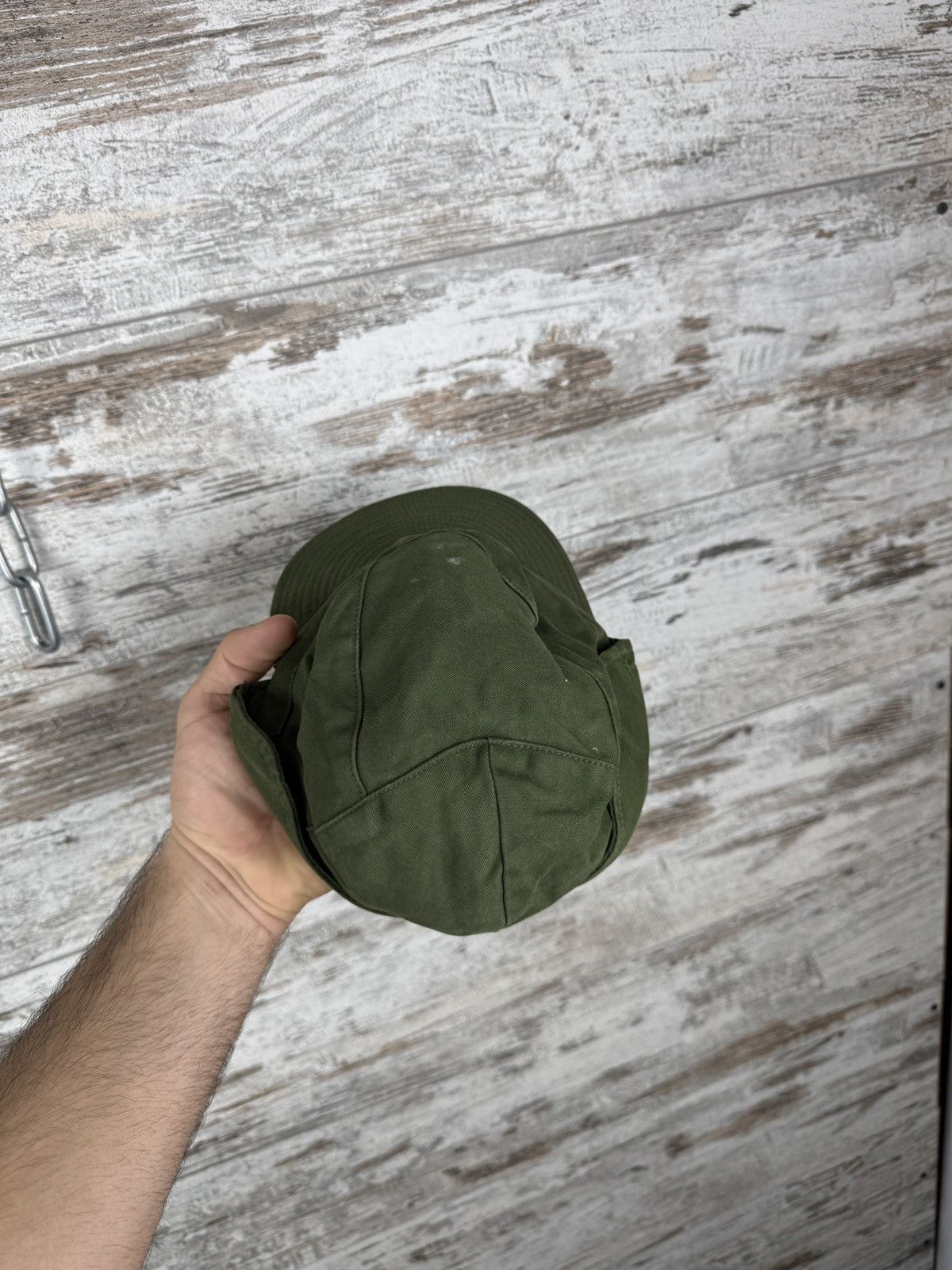 Vintage Vintage Swedish Army Military Earwarmer Flap Ear Cap Hat Size ONE SIZE - 5 Thumbnail
