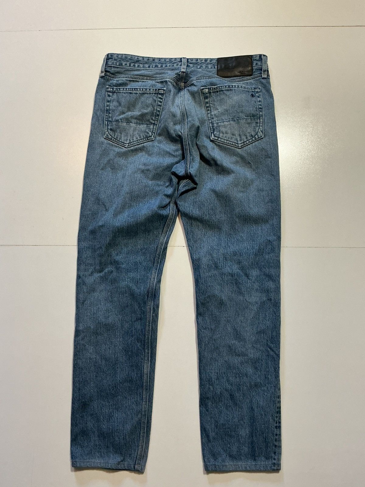 Rag & Bone $228 Rag & Bone New York Fit 2 Button Fly Denim Jeans Size US 34 / EU 50 - 3 Thumbnail