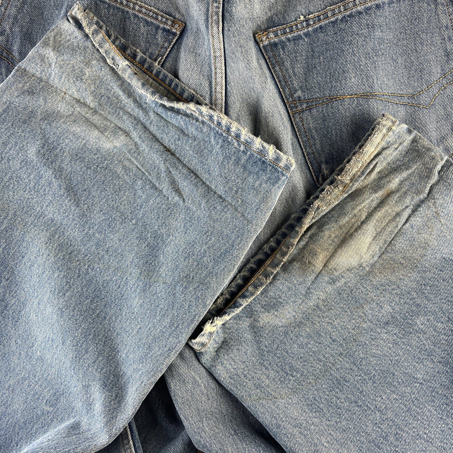 Balenciaga Balenciaga Blue Baggy Jeans Size US 30 / EU 46 - 7 Thumbnail