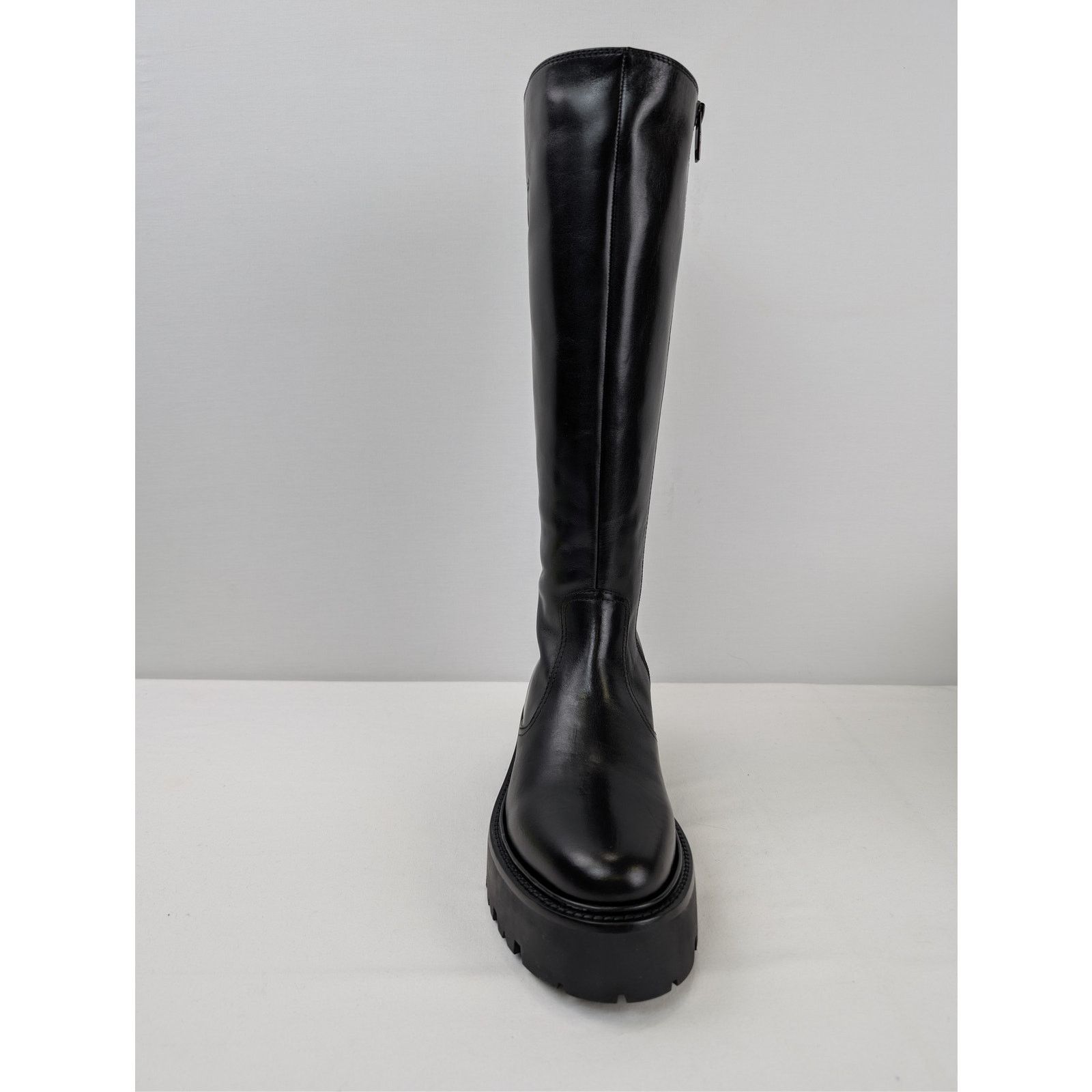 Celine o1rshd1 Bulky Zipped Boots leather with Triomphe signature Size US 9 / IT 39 - 14 Thumbnail