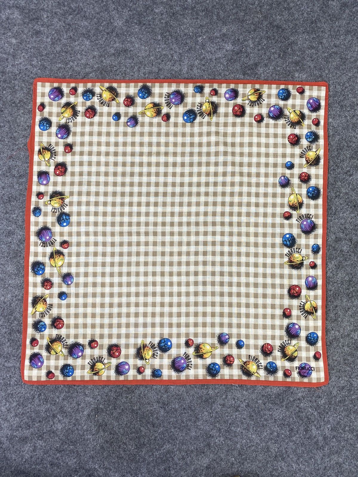 Fiorucci × Vintage Fiorucci Handkerchief / Neckerchief / Bandana- B023 Size ONE SIZE - 1 Thumbnail