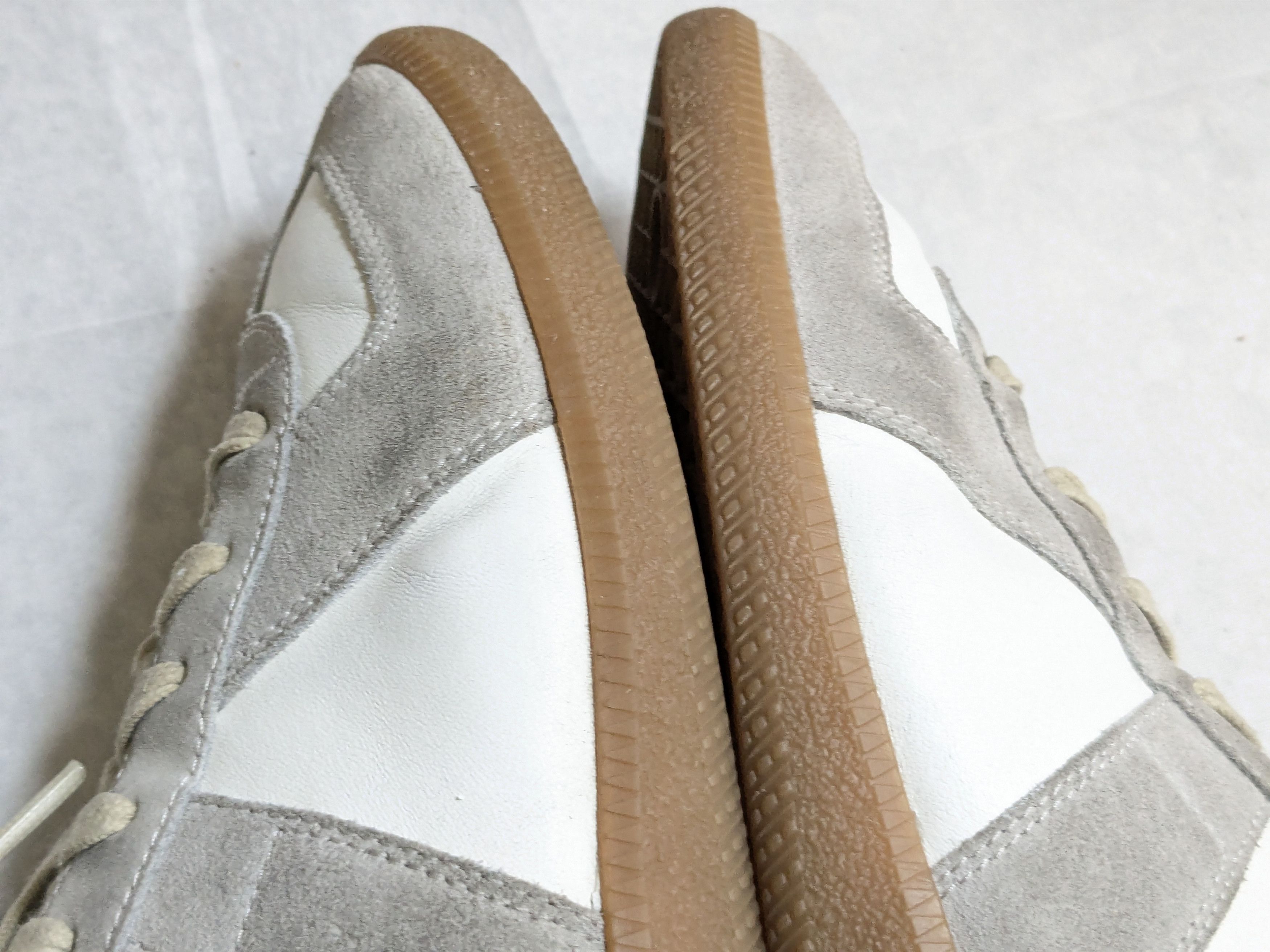 Maison Margiela Maison Margiela Replica Sneakers gat white gray 10.5 43.5 Size US 10.5 / EU 43-44 - 11 Thumbnail