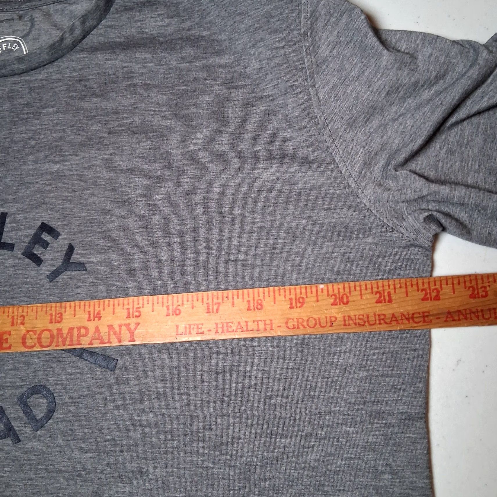 Logo 7 Iffley Road T-Shirt Men XL Gray Logo Running Athletic Performance Shirt Tee - Gray - Regular Fit - Short Sleeve Size US XL / EU 56 / 4 - 6 Thumbnail