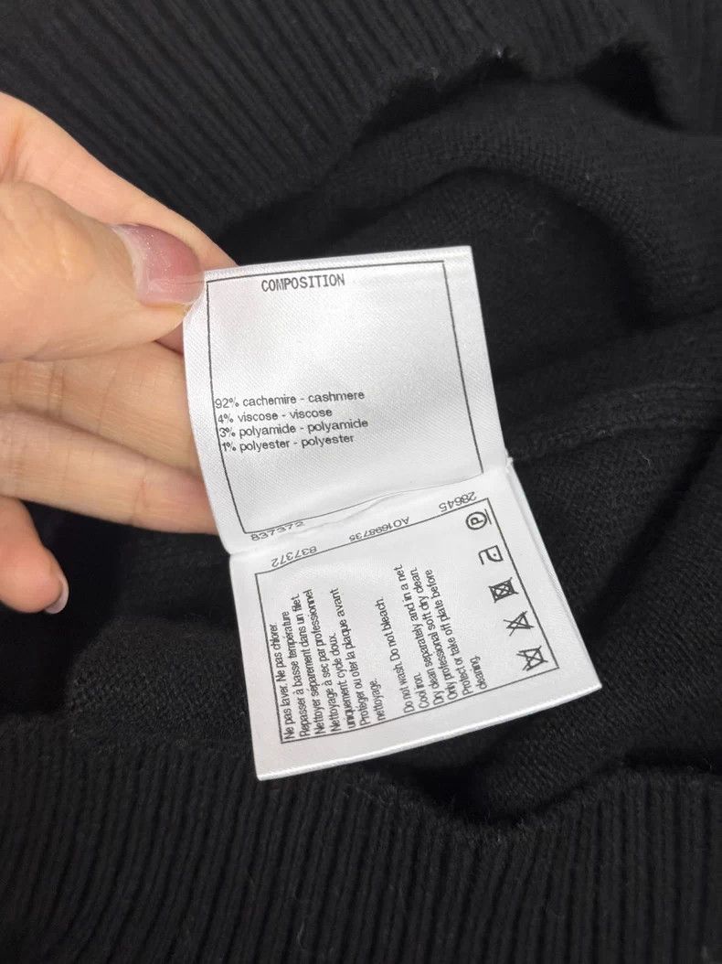 Chanel Chanel Egyptian series black and gold cashmere sweater Size XS / US 0-2 / IT 36-38 - 6 Thumbnail