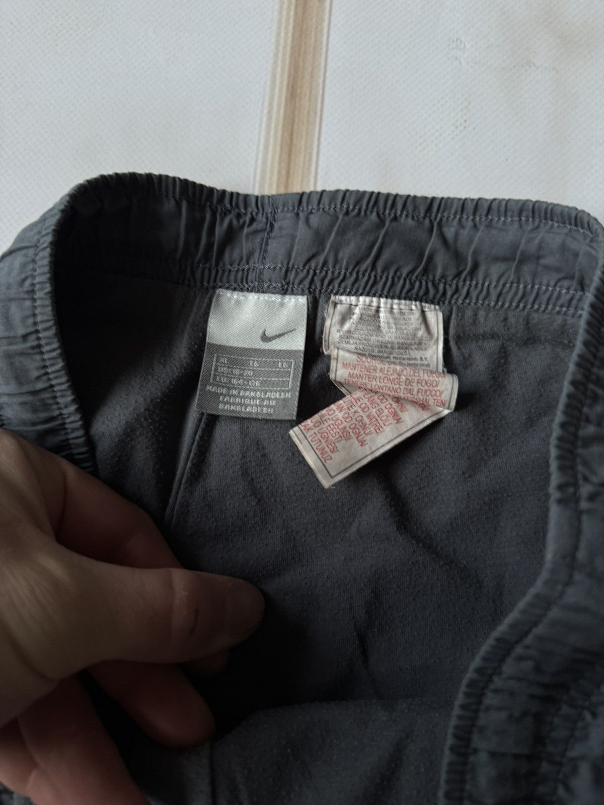 Nike 🔥 Rare 90s/00s Vintage Nike Track Pants Size US 32 / EU 48 - 5 Thumbnail
