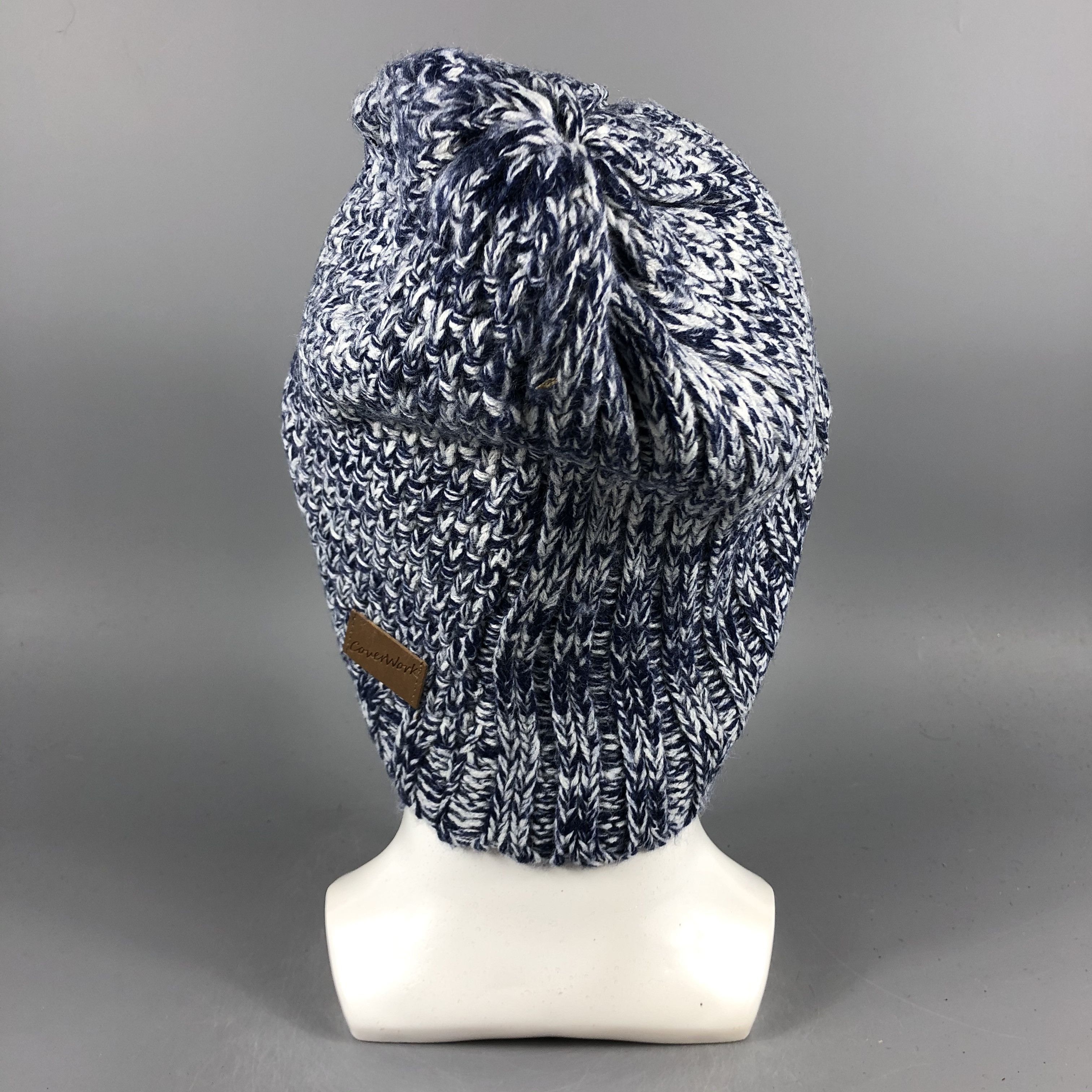 Japanese Brand × Vintage Cover Work Knit Beanie Snow Hat Snow Cap -D1084 Size ONE SIZE - 2 Thumbnail