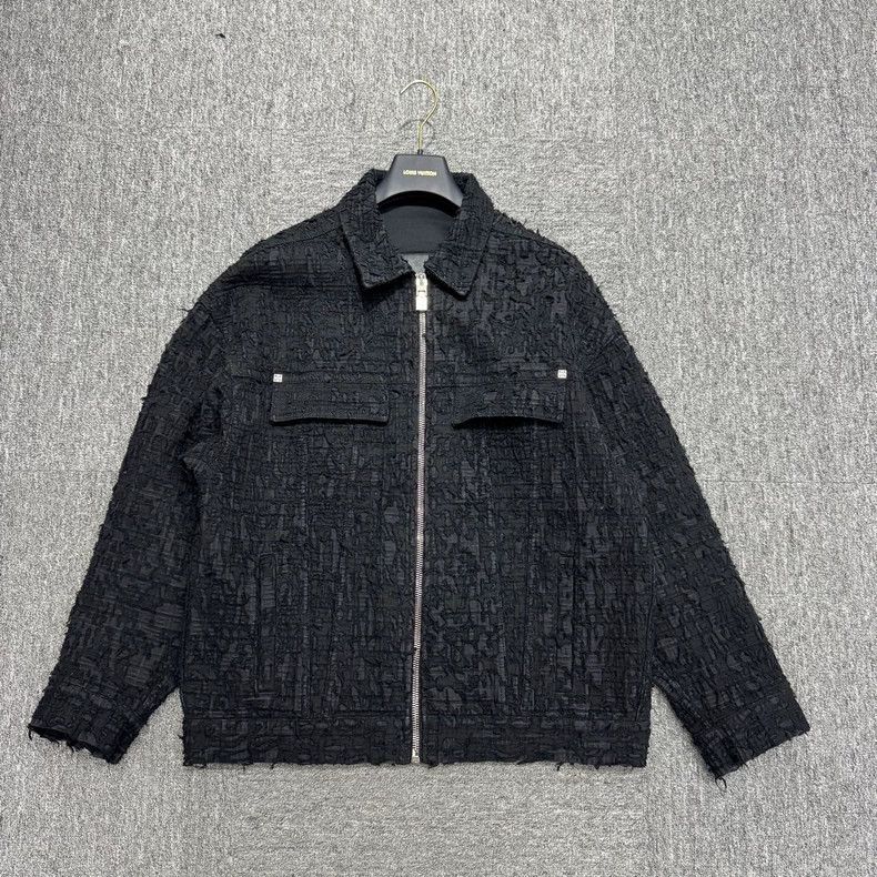 Givenchy Givenchy Boro Style Denim Jacket Size US L / EU 52-54 / 3 - 1 Thumbnail