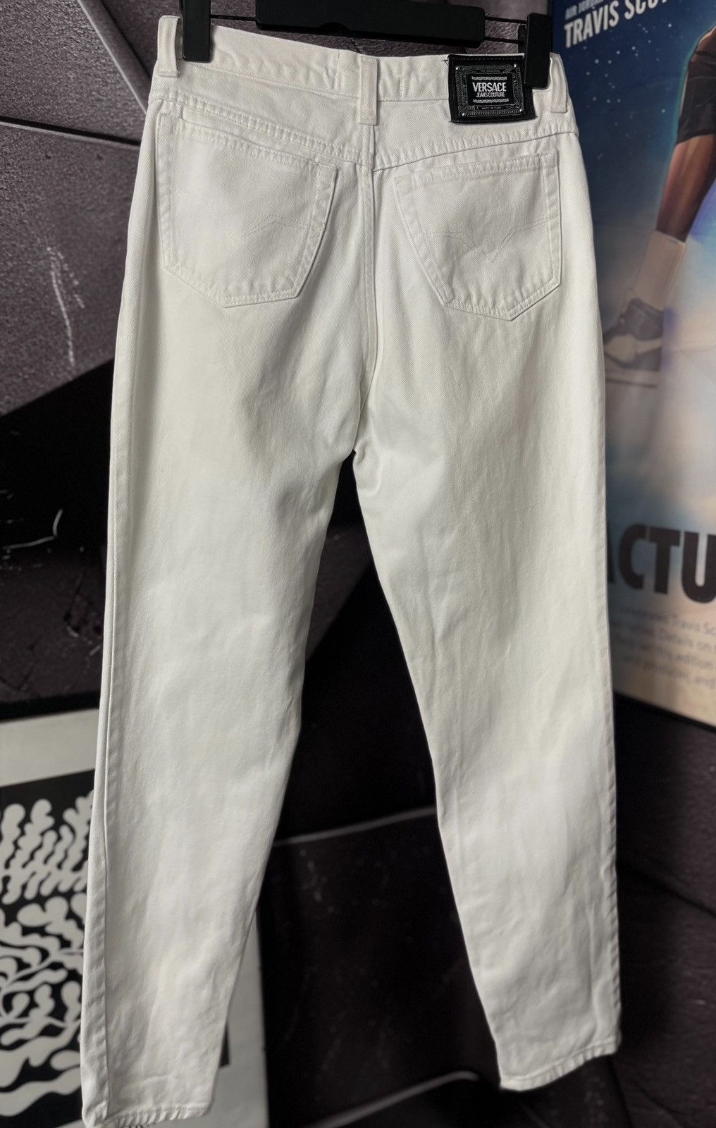 Versace Jeans Couture White Italy 31/45 Vintage Denim