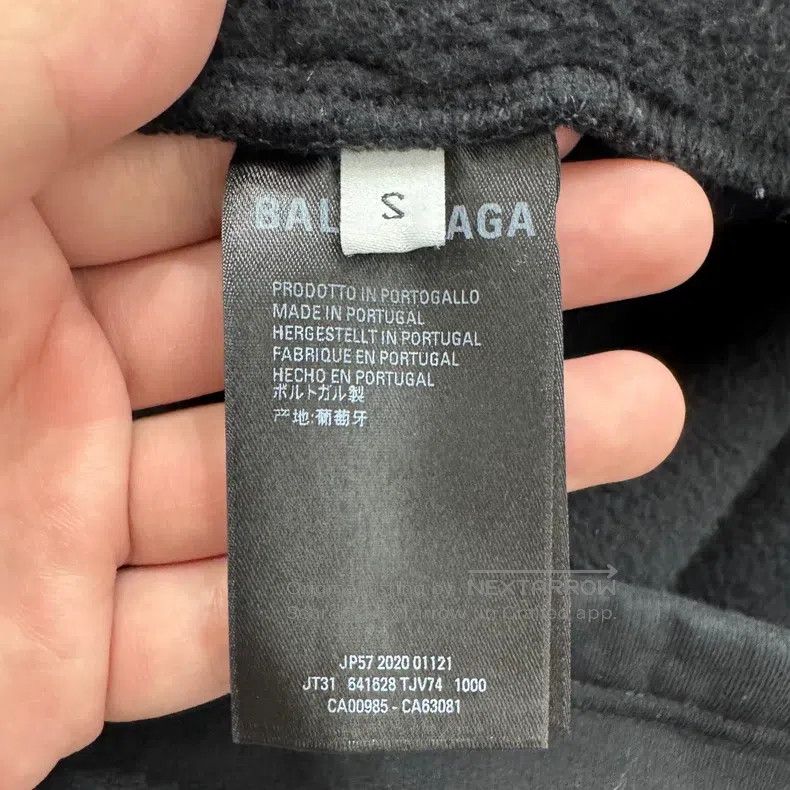 Balenciaga Balenciaga Embroidered letter fleece jacket Size US S / EU 44-46 / 1 - 3 Thumbnail