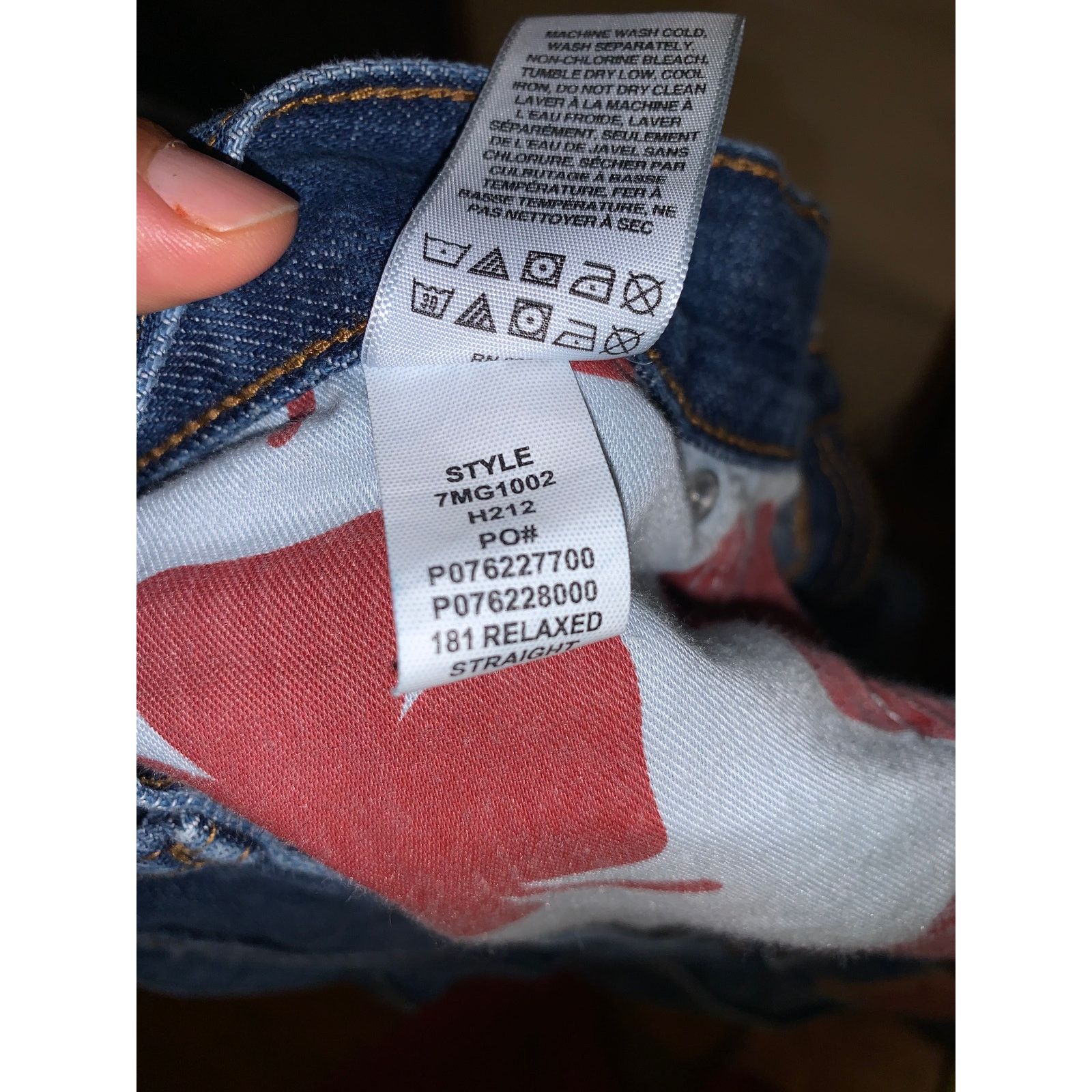 Lucky Brand Lucky Brand 181 Relaxed Straight Jeans Men 36x34 Medium Wash Size US 36 / EU 52 - 8 Thumbnail