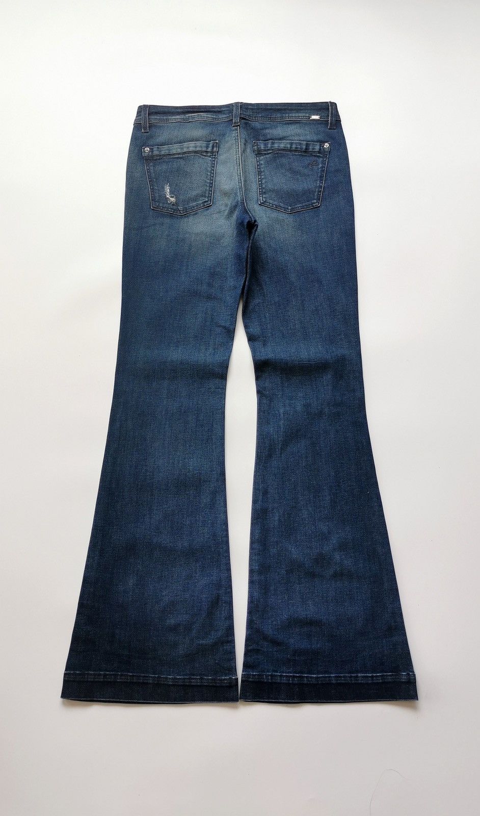 DL1961 DL1961 Joy High Rise Flare Bootcut Revolt Distressed Jeans Size 32" / US 10 / IT 46 - 6 Thumbnail
