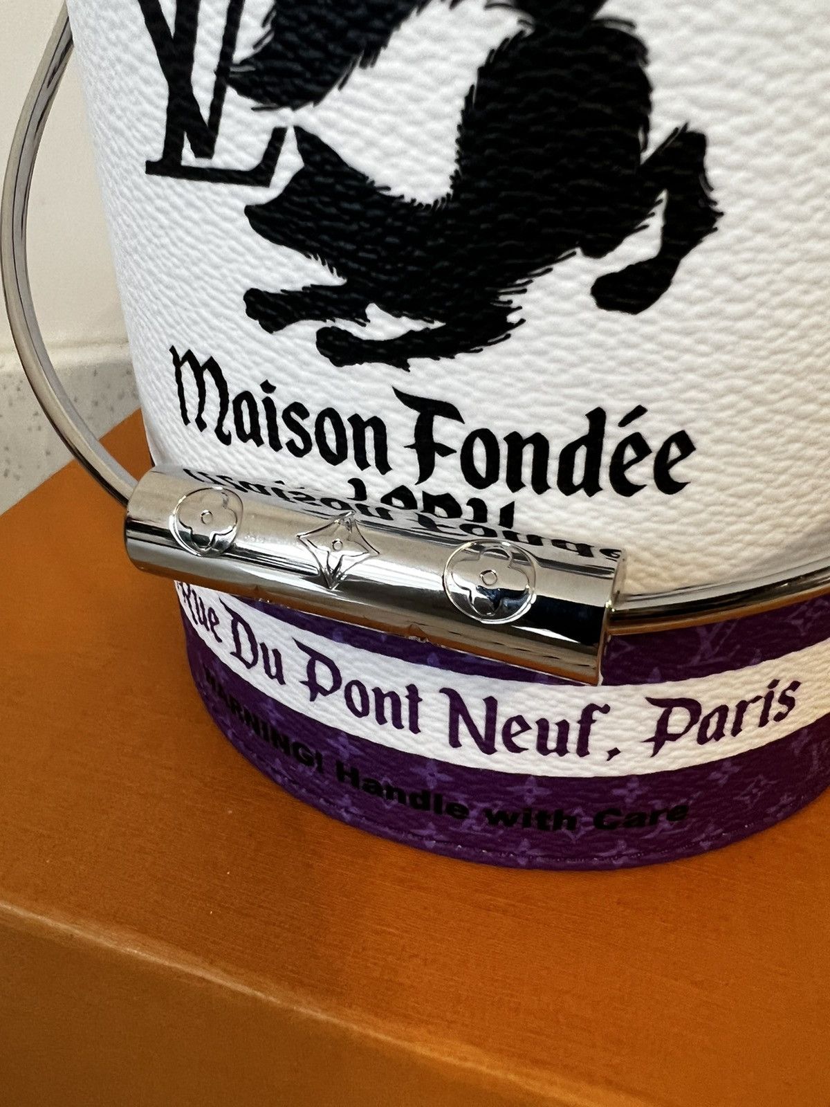 Louis Vuitton Louis Vuitton FW22 Virgil Abloh Paint Can Purple Size ONE SIZE - 4 Thumbnail
