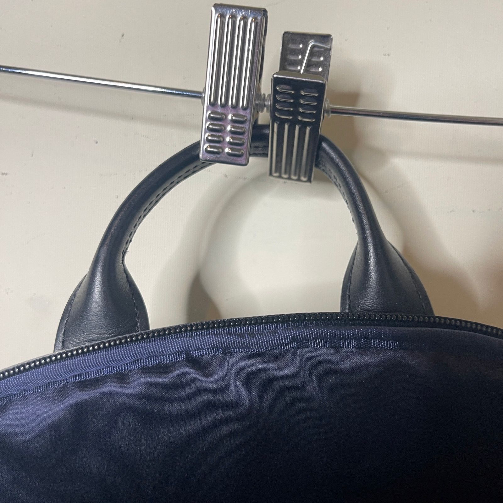 Other ISM THE BACKPACK Black Leather and Nylon Size ONE SIZE - 8 Thumbnail