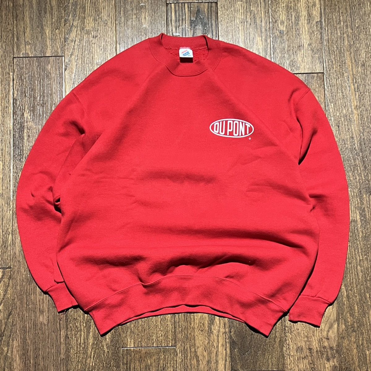 DuPont × Jerzees × Vintage vintage dupont crewneck Size US XL / EU 56 / 4 - 1 Thumbnail