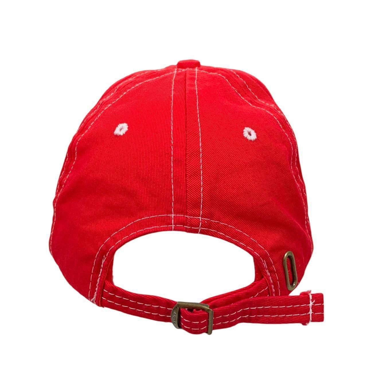 Vintage King Ropes Sheridan Wyoming Red Christmas 2011 Strapback Size ONE SIZE - 4 Thumbnail