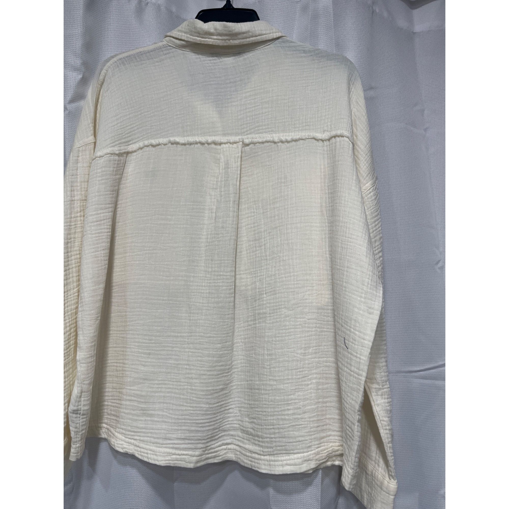 UNIONBAY Supplies by UNIONBAY Crinkle Gauze Button Front Shirt Jacket Size M / US 6-8 / IT 42-44 - 9 Thumbnail