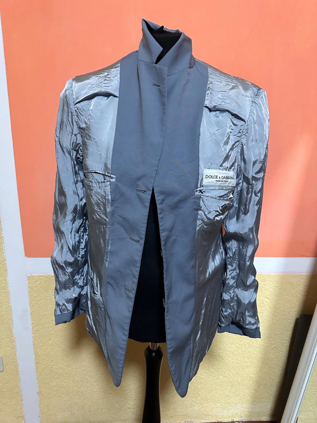 Dolce & Gabbana Dolce & Gabbana Charcoal Black Gray Suit Jacket Blazer Italy Size 48R - 5 Thumbnail