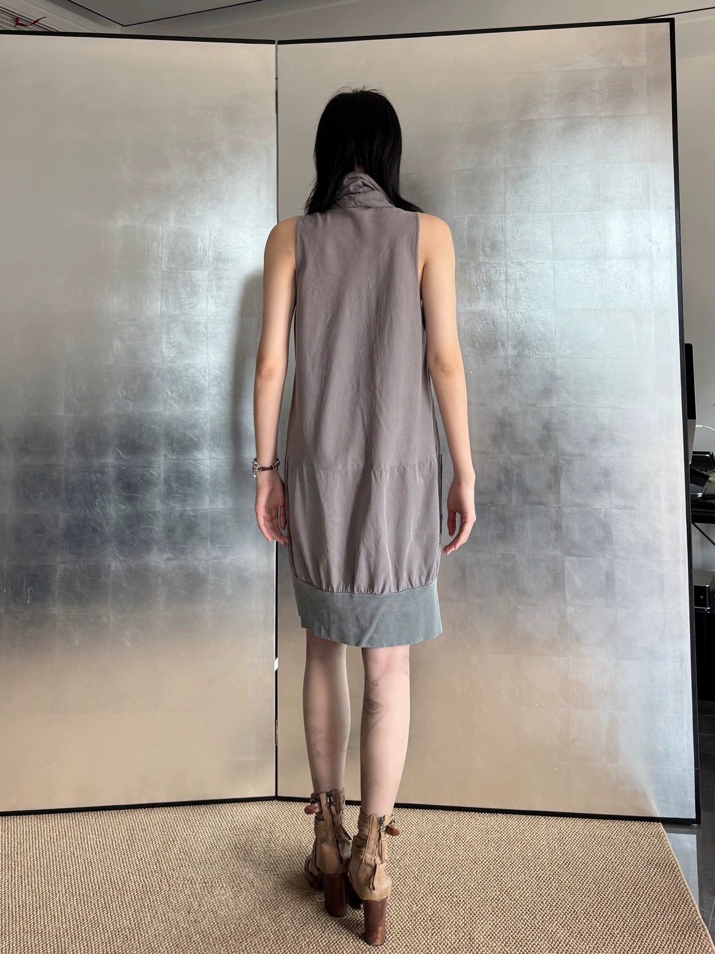 Other Vintage Japanese Oversized Collar Vest Dress M Size M / US 6-8 / IT 42-44 - 9 Thumbnail