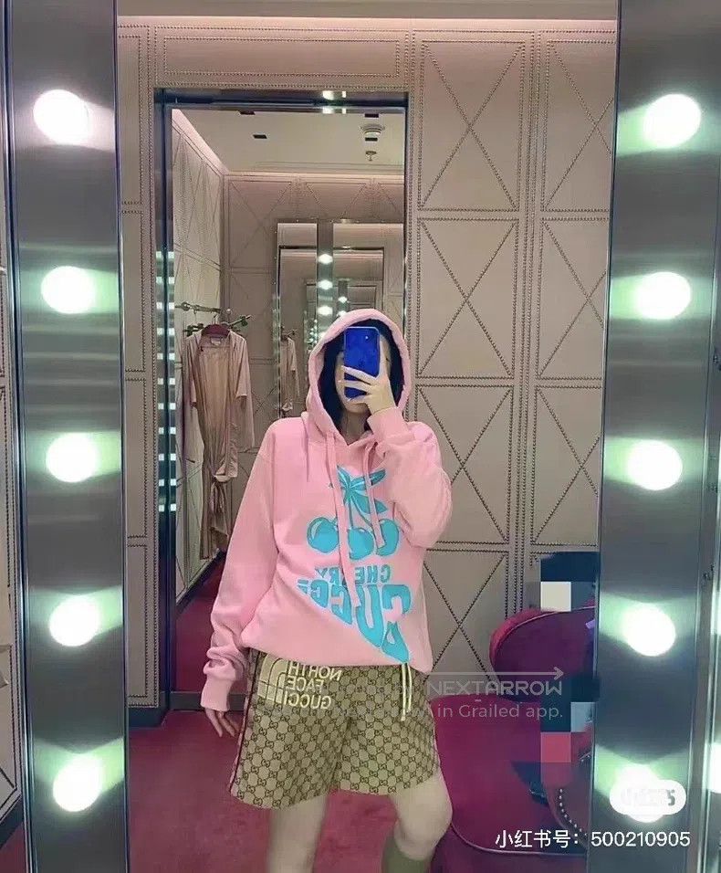 Gucci Gucci Pink hooded sweatshirt Size XS / US 0-2 / IT 36-38 - 6 Thumbnail