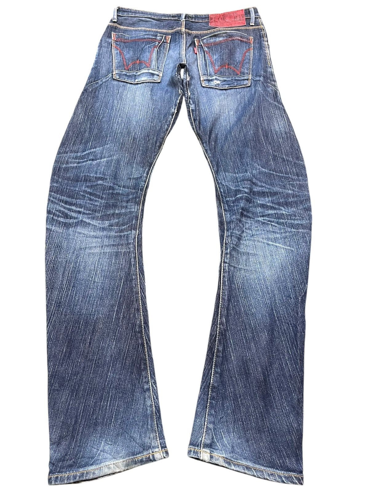 Edwin Vintage Edwin Blue Trip Twisted Leg Denim Size US 32 / EU 48 - 5 Thumbnail