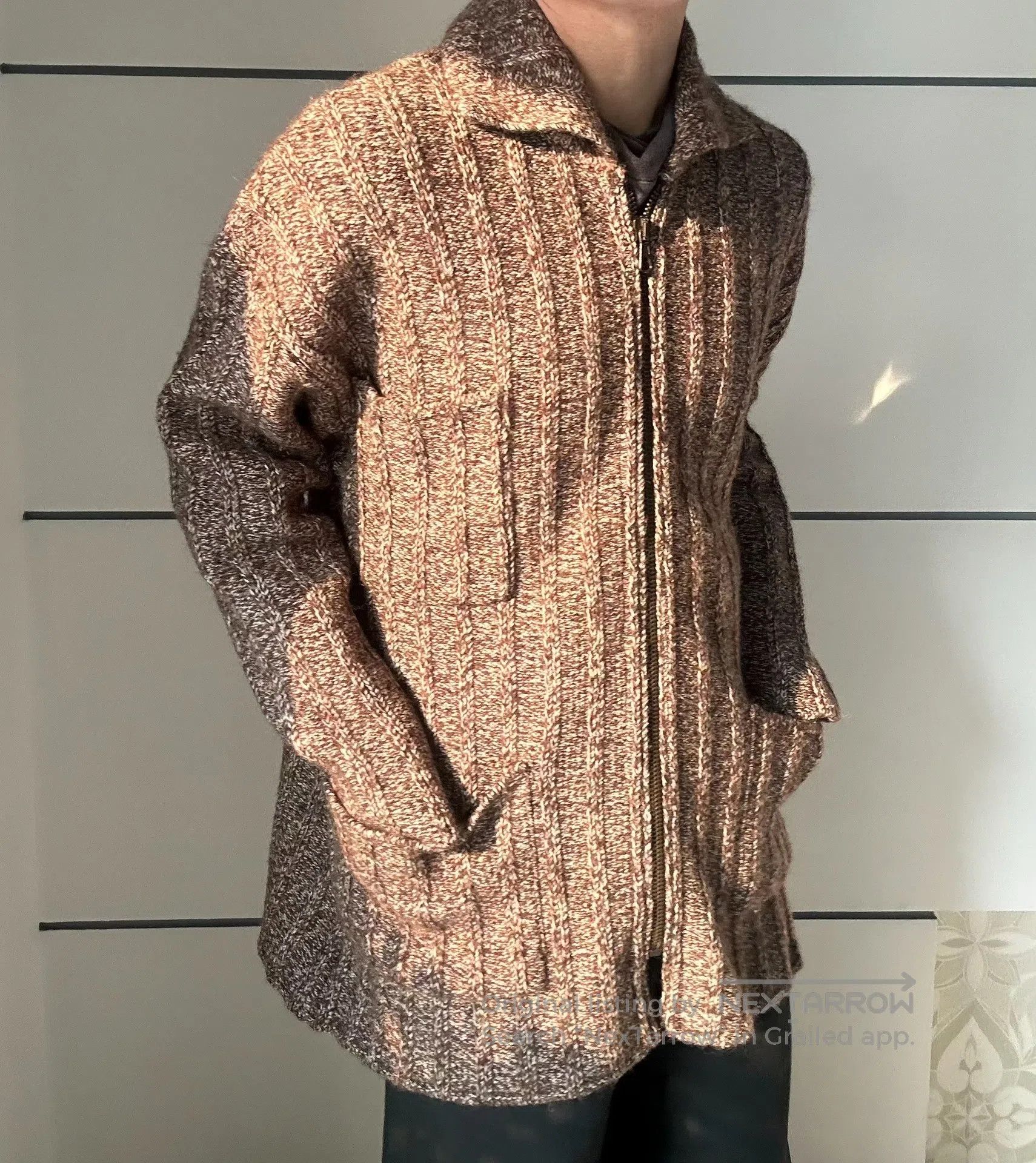 Dries Van Noten DRIES VAN NOTEN Thick zipper sweater in the initial design Size US M / EU 48-50 / 2 - 7 Thumbnail