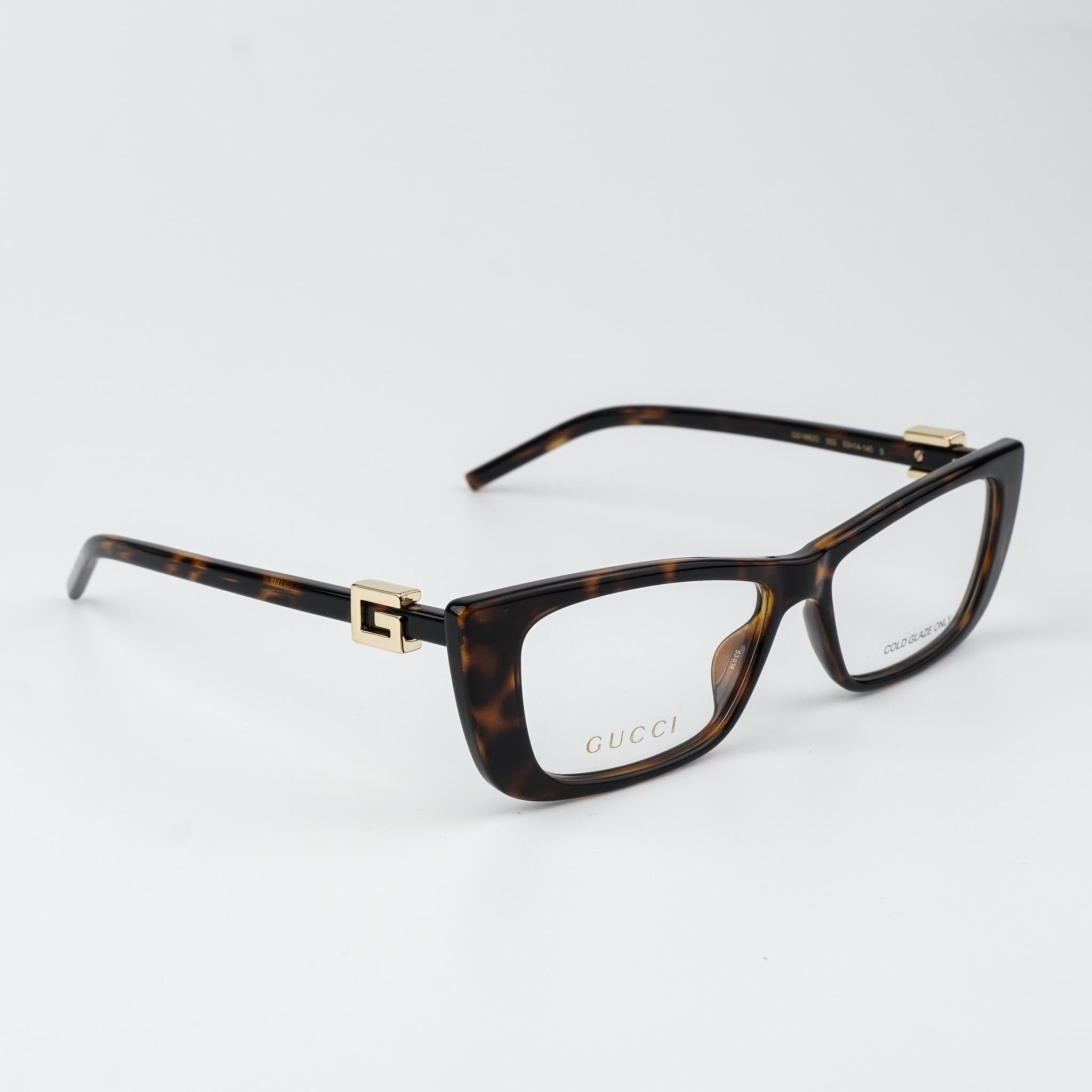 Gucci Gucci Women Eyeglasses Havana Cat Eye GG1682O 003 BRAND NEW Size ONE SIZE - 4 Thumbnail