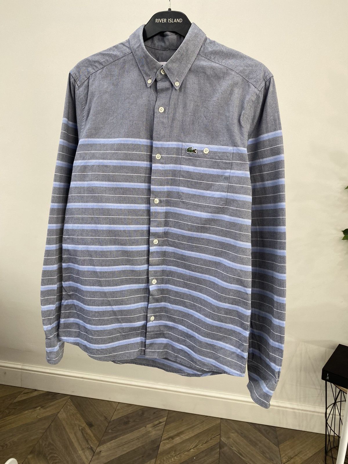 Lacoste Vintage Lacoste Live Button Up Shirt Size US M / EU 48-50 / 2 - 3 Thumbnail